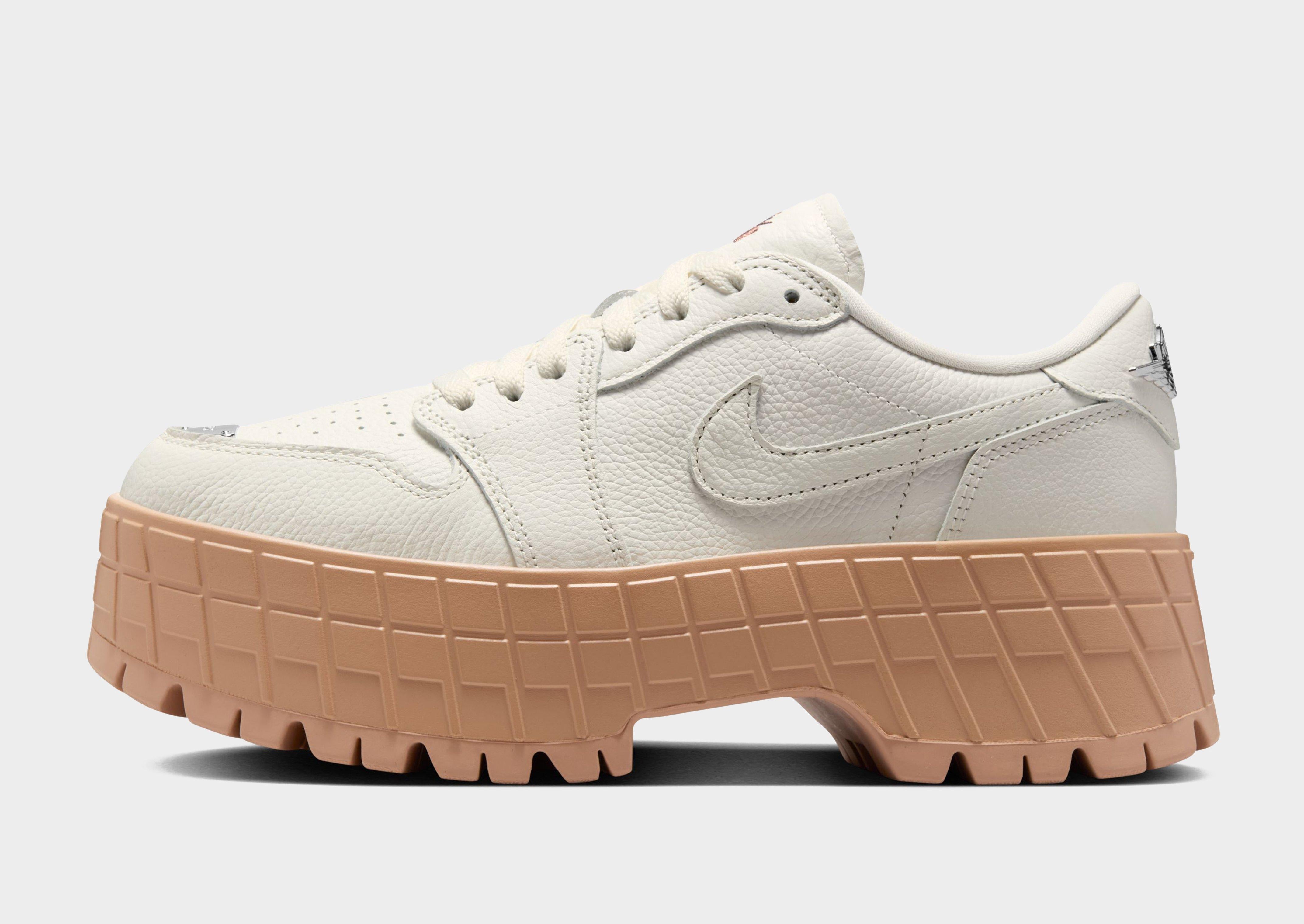 Beige Jordan Air 1 Brooklyn Low Women's - JD Sports Singapore