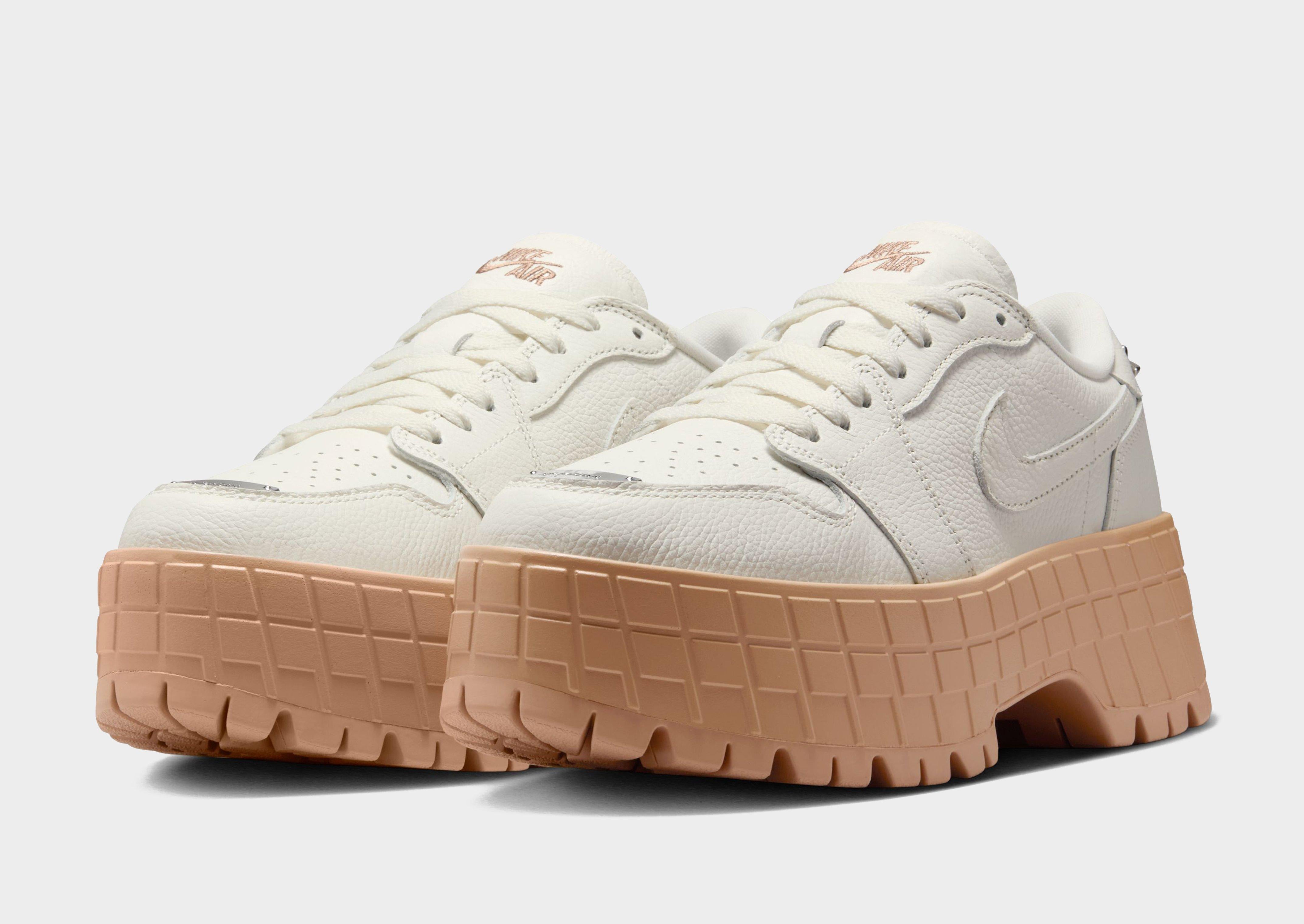 Beige Jordan Air 1 Brooklyn Low Women's - JD Sports Singapore