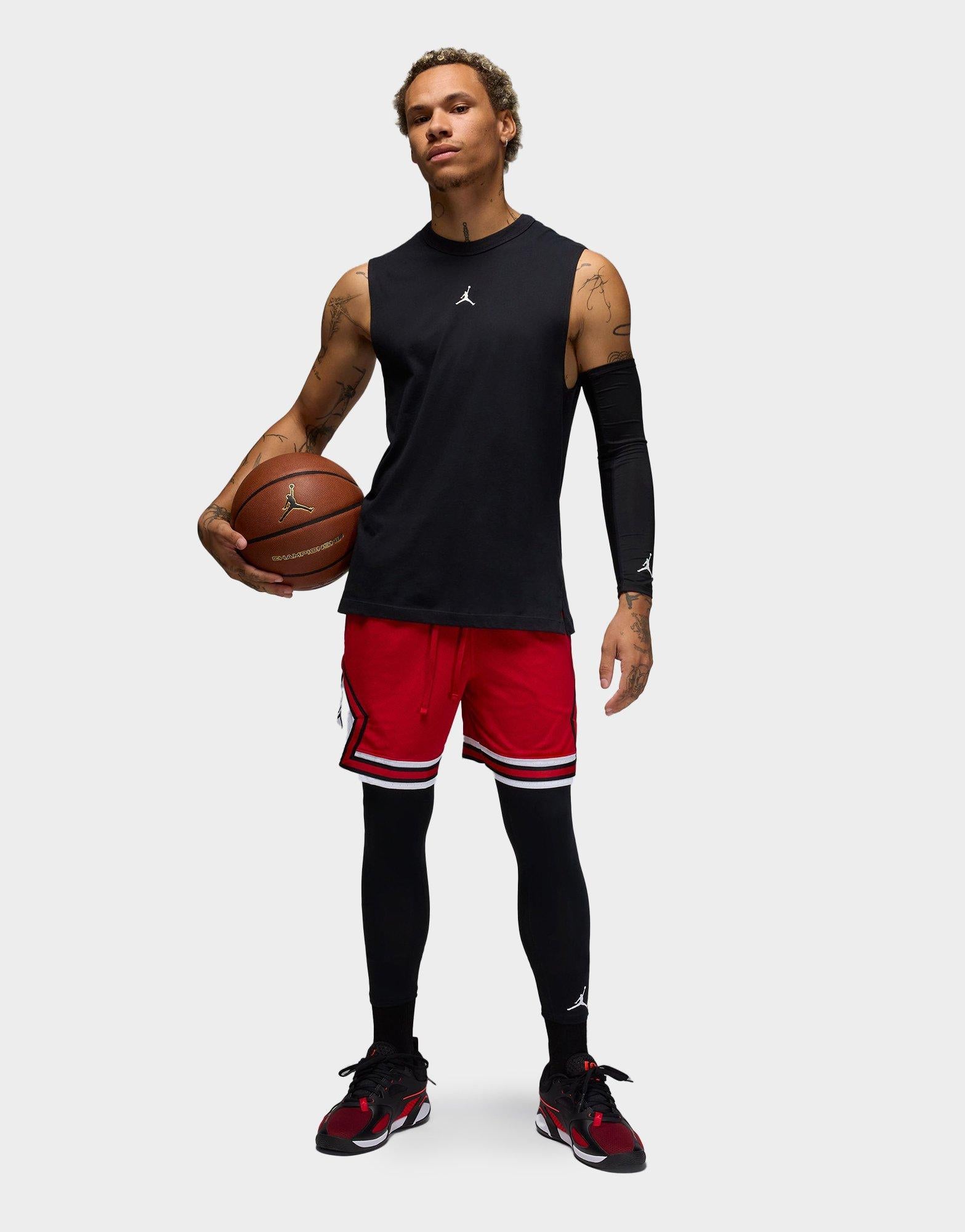 Red Jordan Sport Diamond Shorts - JD Sports Singapore