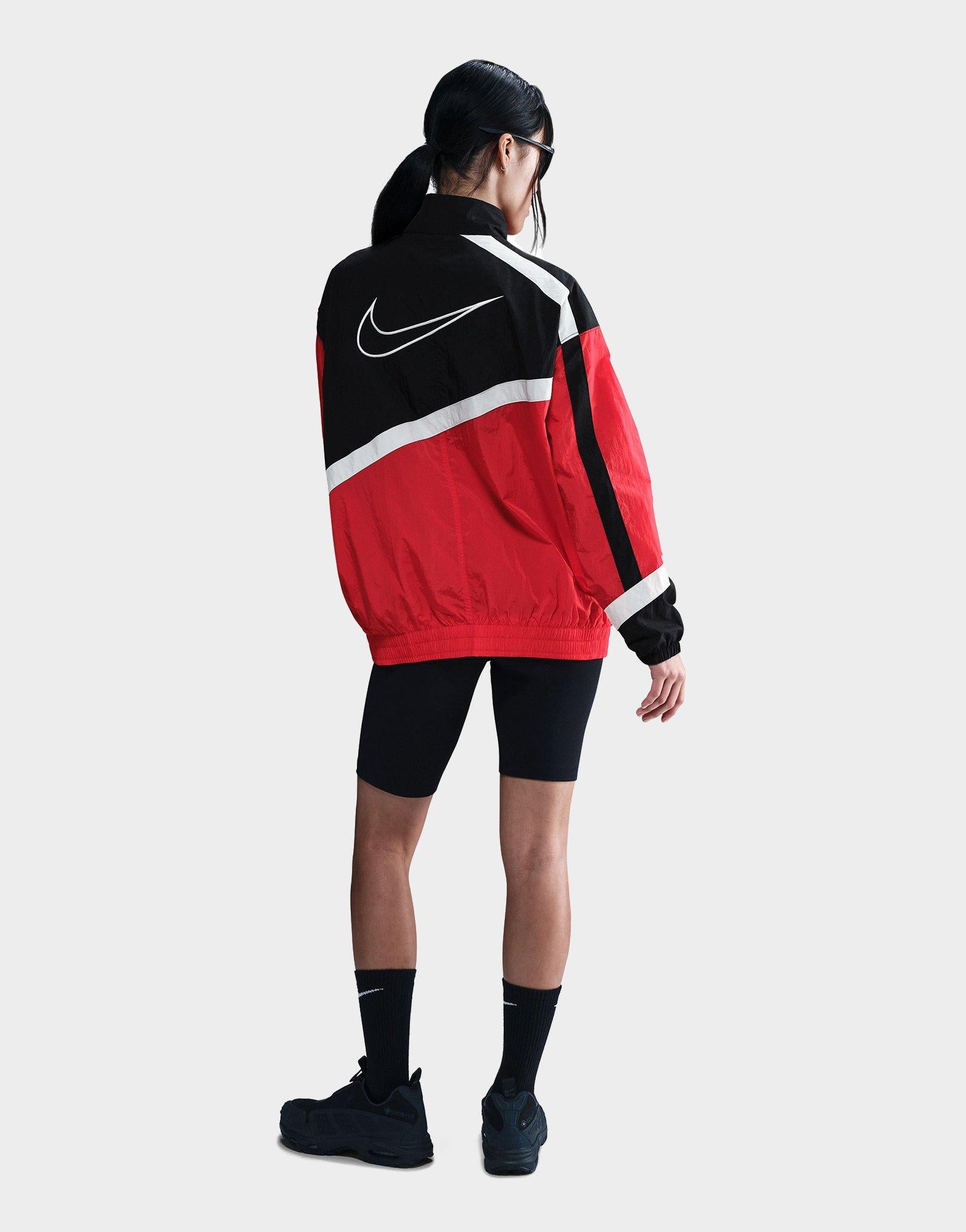 Red Nike Sportswear Oversized Jacket - JD Sports Singapore
