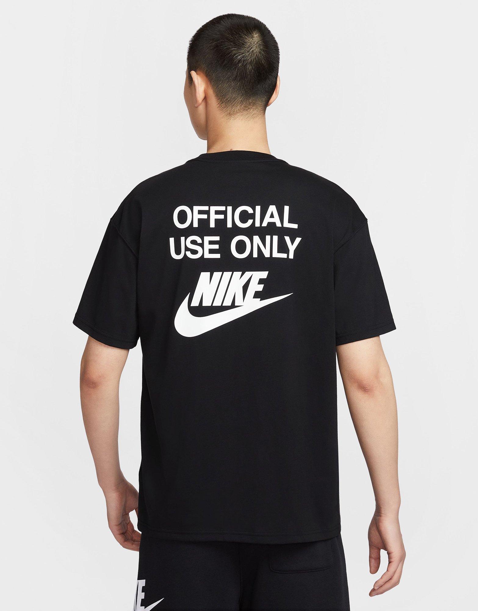 black nike mens shirt