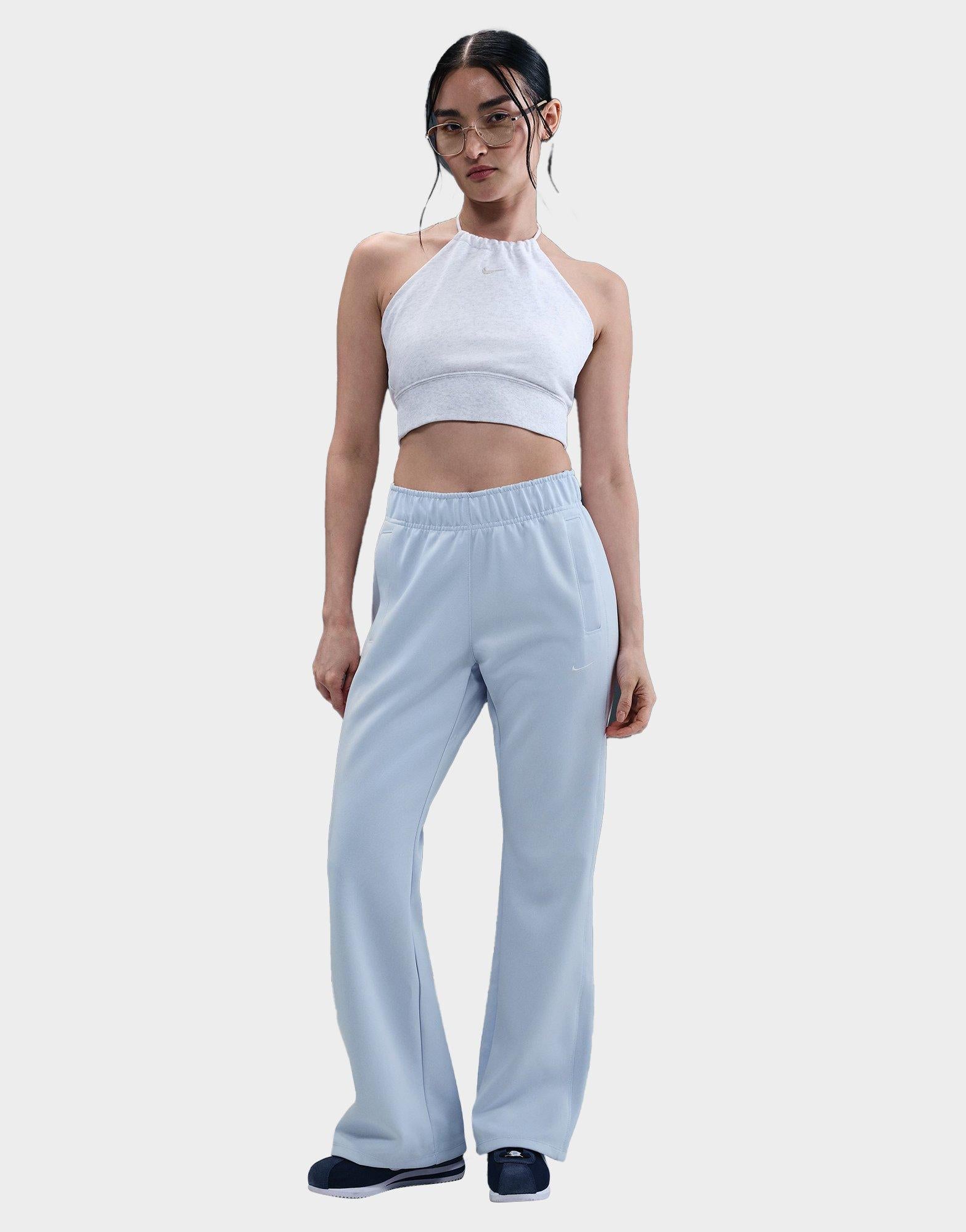 Mid-Rise Knit Pants