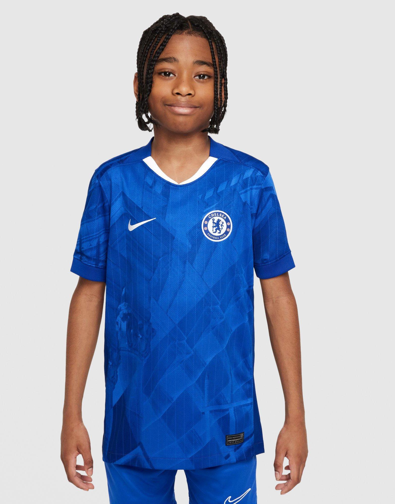Blue Nike Chelsea FC 2025/26 Stadium Home Junior's - JD Sports