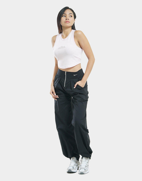 Knit Cropped Mini-Rib Tank