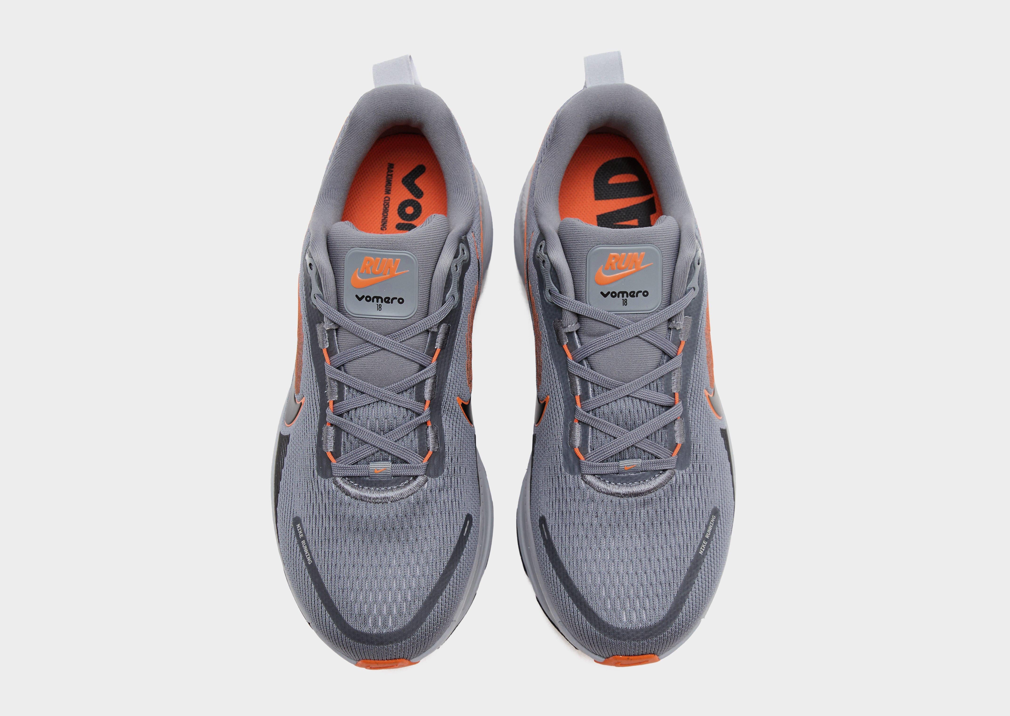 Grey Nike Vomero 18 - JD Sports Singapore