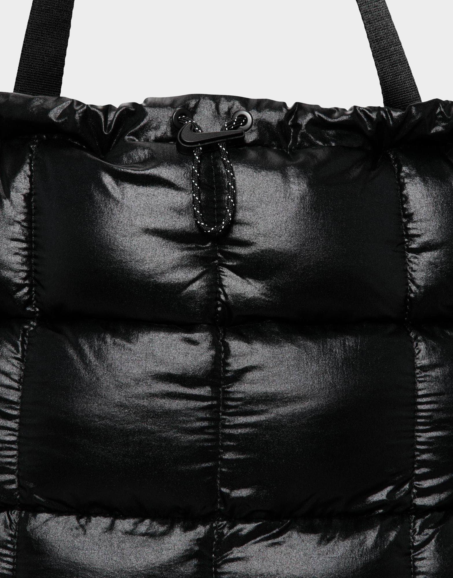 Black Nike Sportswear Puffle Tote (28L) - JD Sports Singapore