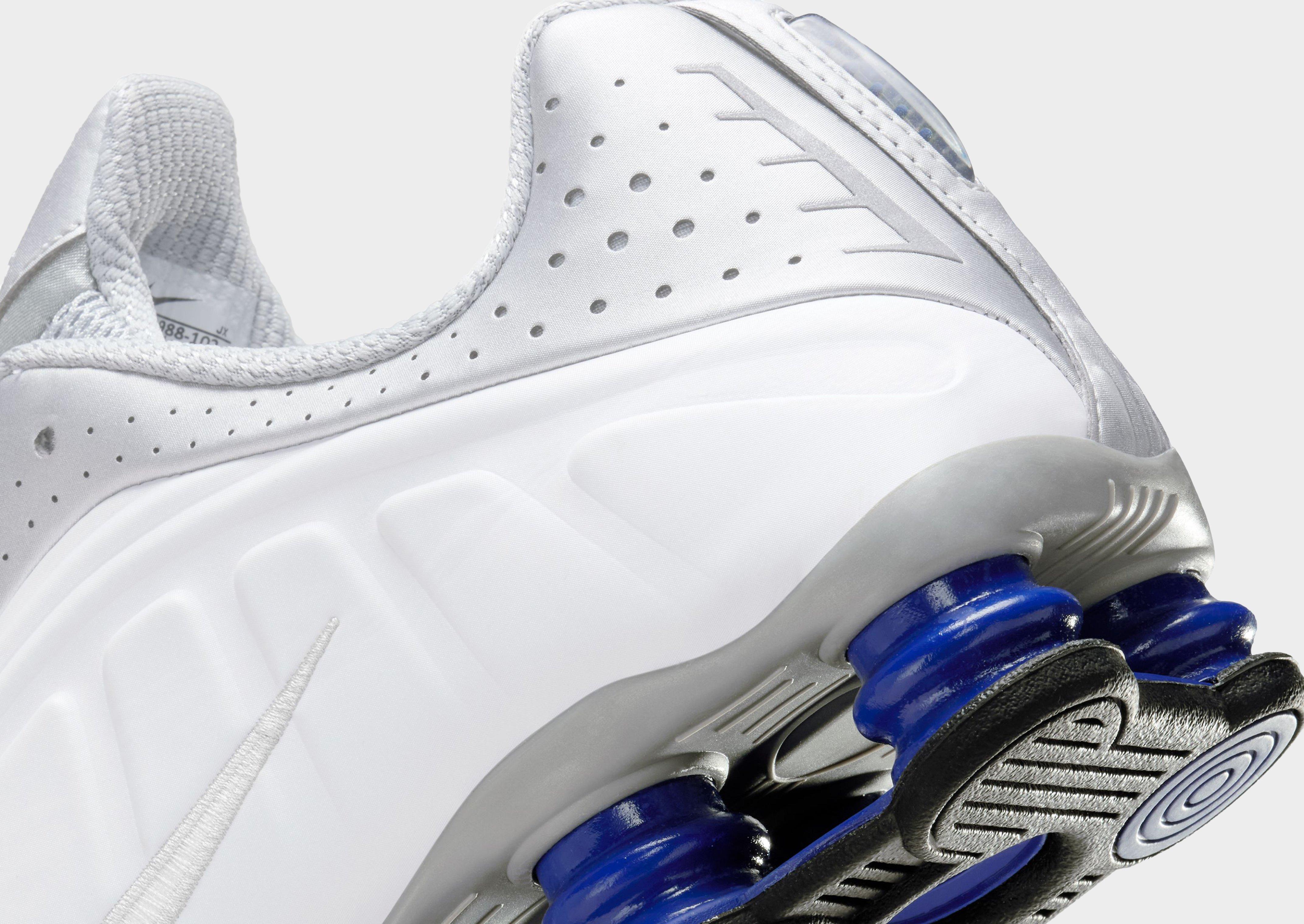 White Nike Shox R4 - JD Sports Singapore