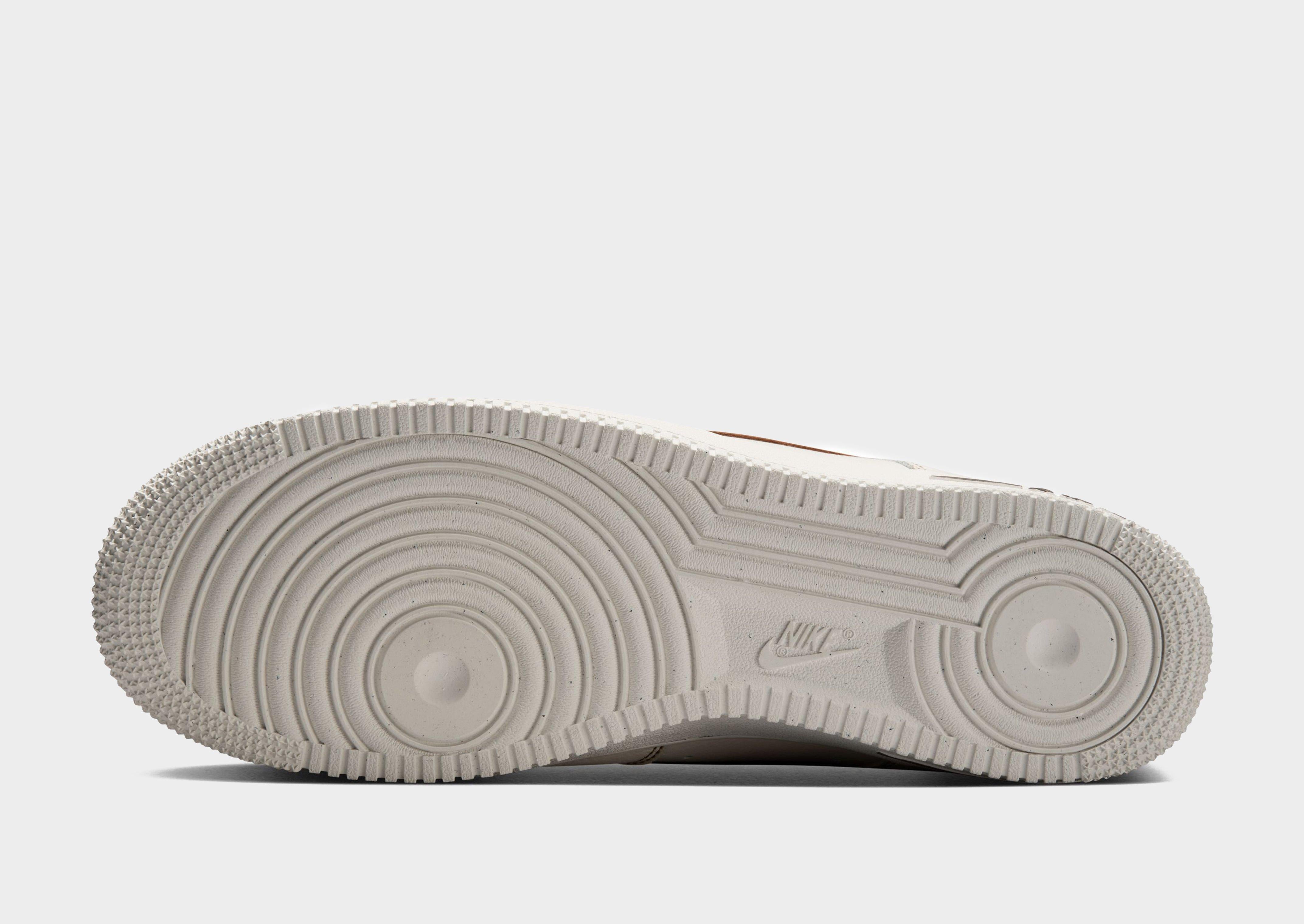 air force 1 beige bottom