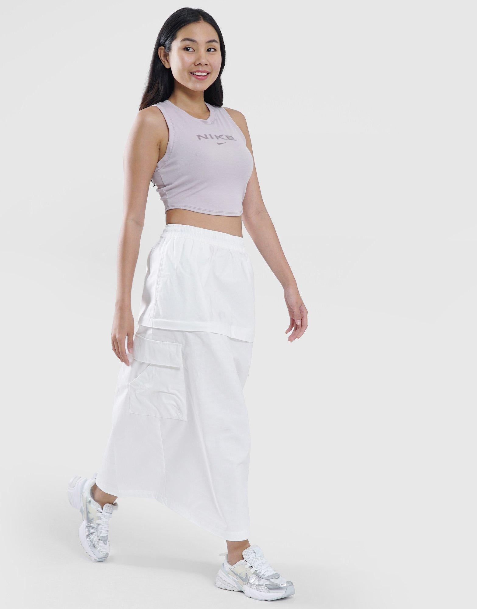 Sportswear Cargo Midi Skirt