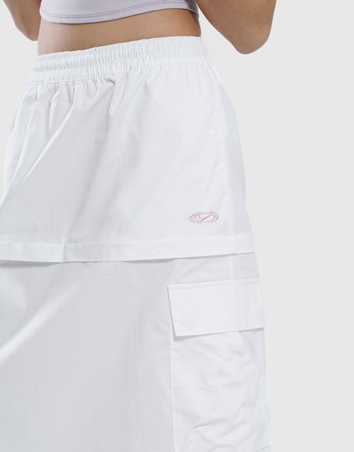 Sportswear Cargo Midi Skirt