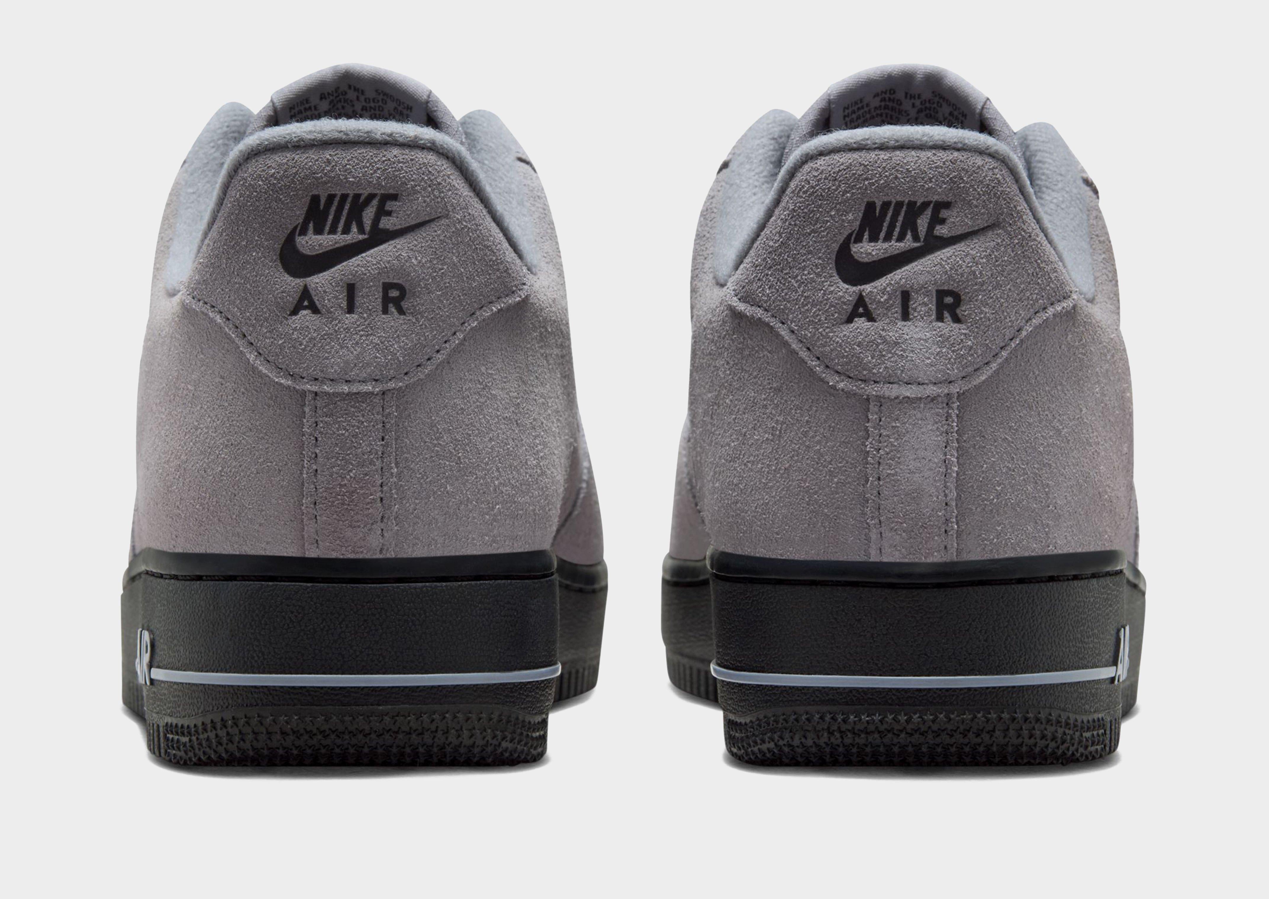 nike air force ones gray
