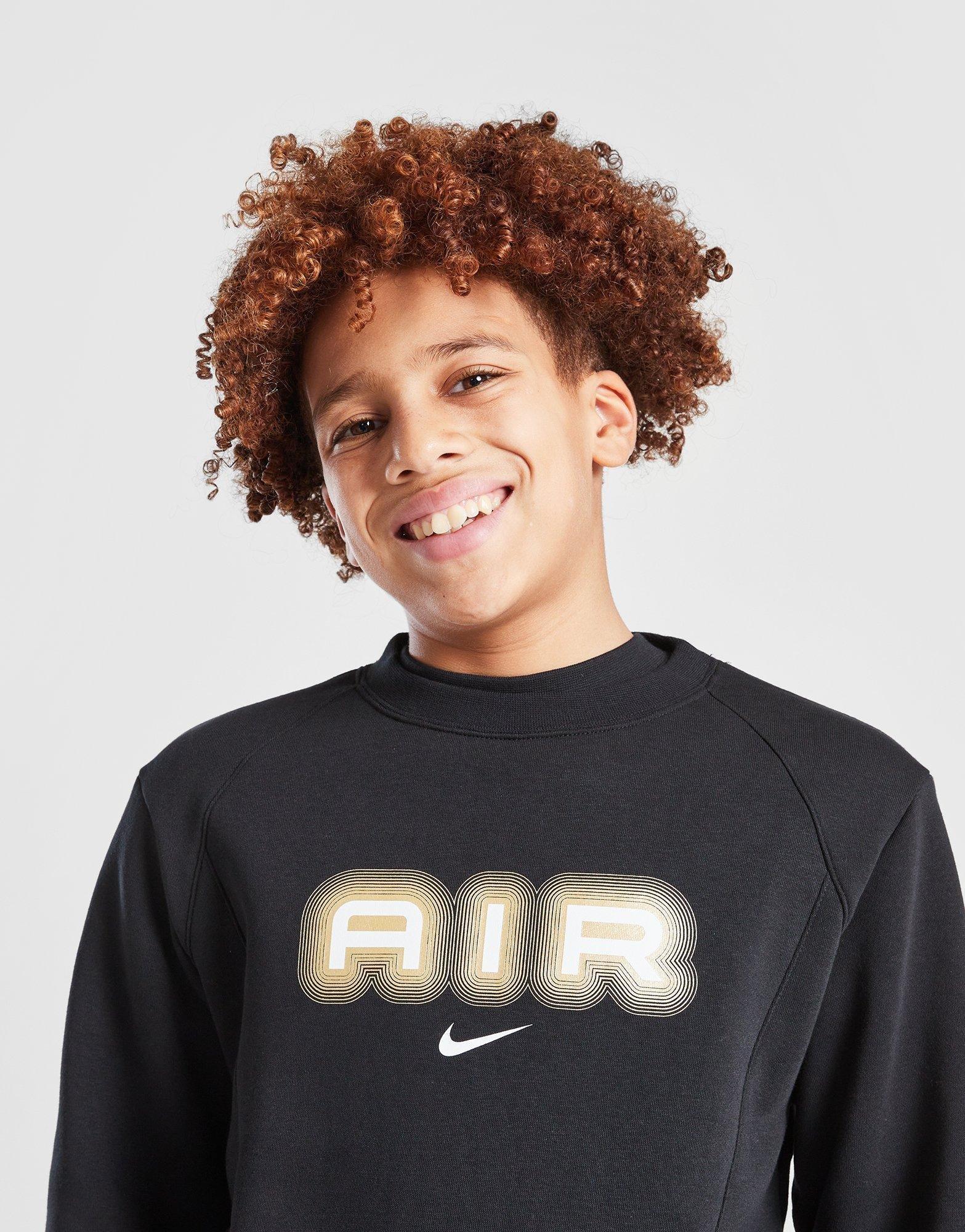 nike black swoosh sweatshirt