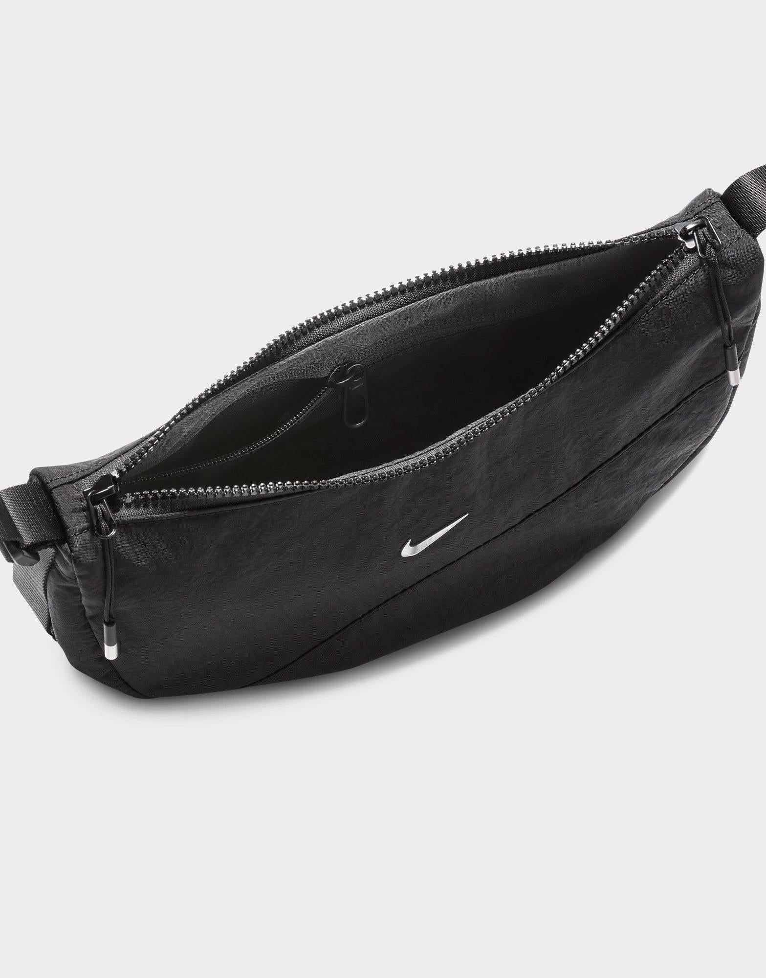 Black Nike Aura Crescent Crossbody Bag - JD Sports Singapore