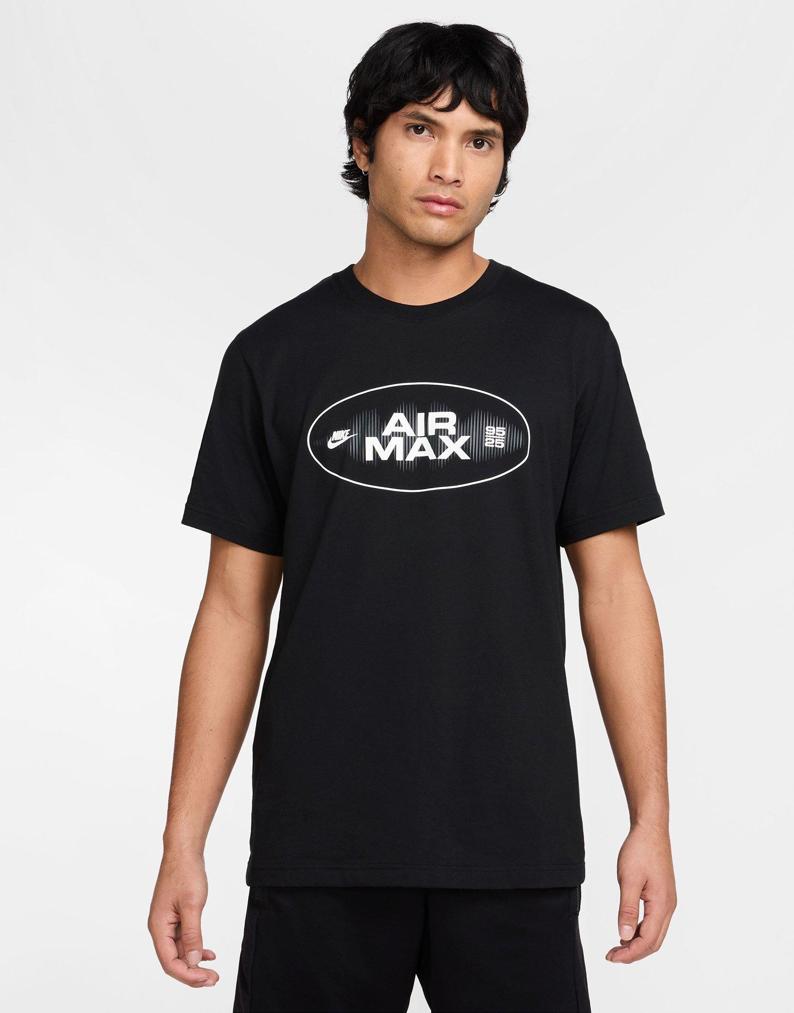 nike air max t shirt black