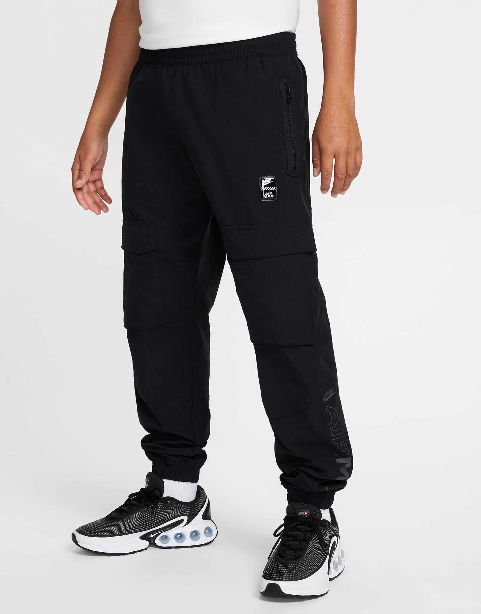 nike max cargo pants black