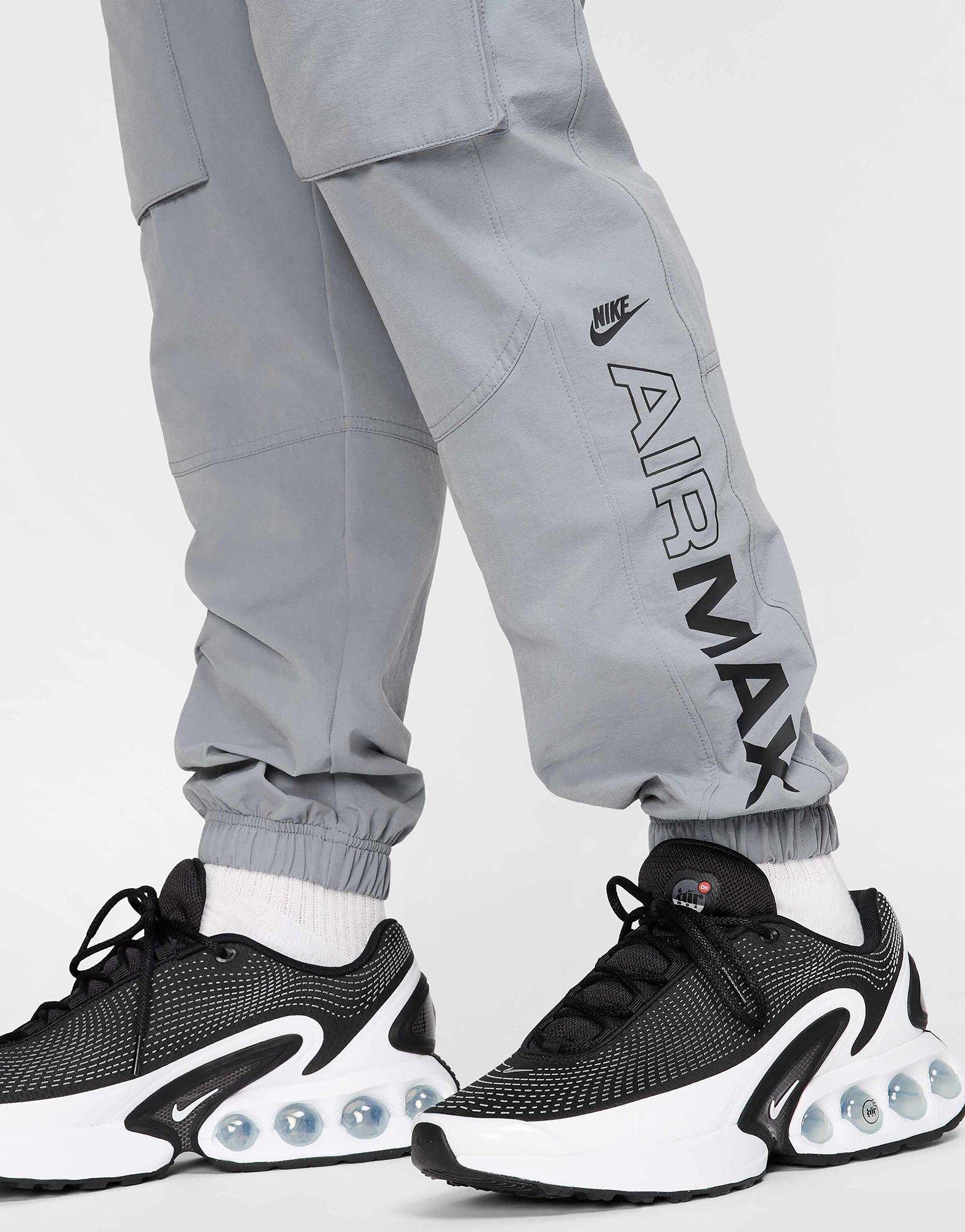 nike air max trousers grey