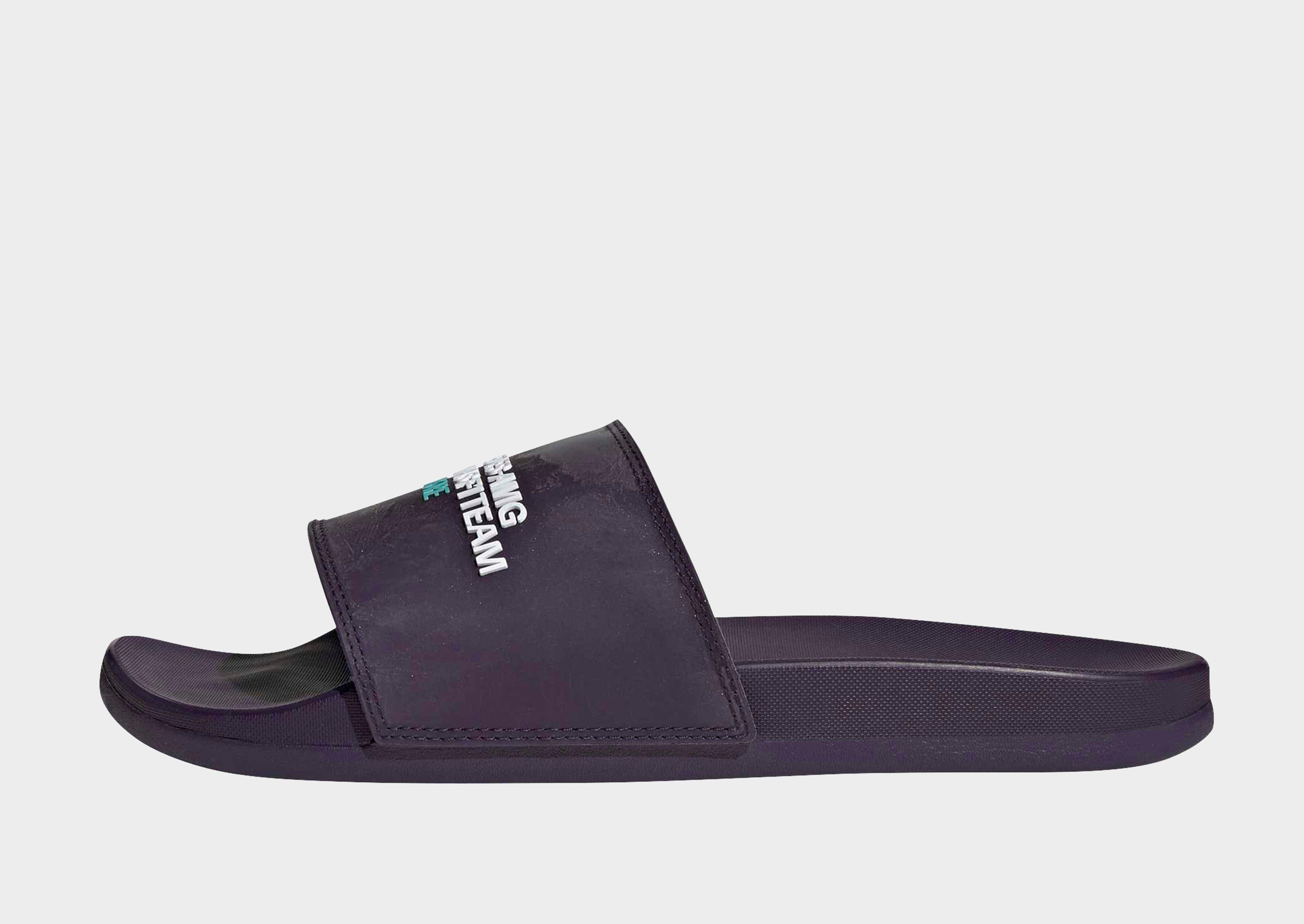 Adilette Comfort Slides Mercedes AMG Petronas F1 Team