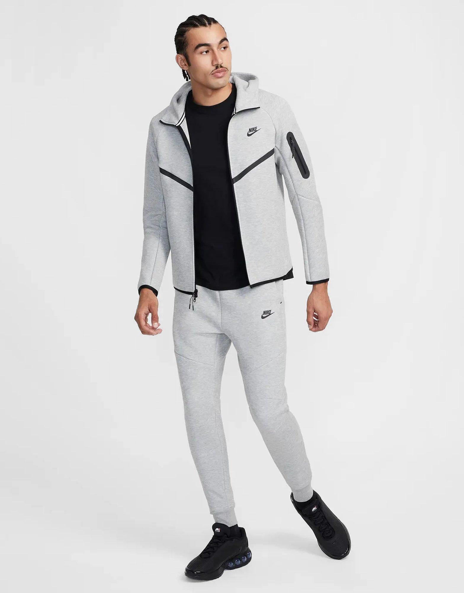 Grey Nike Tech Hoodie - JD Sports Singapore