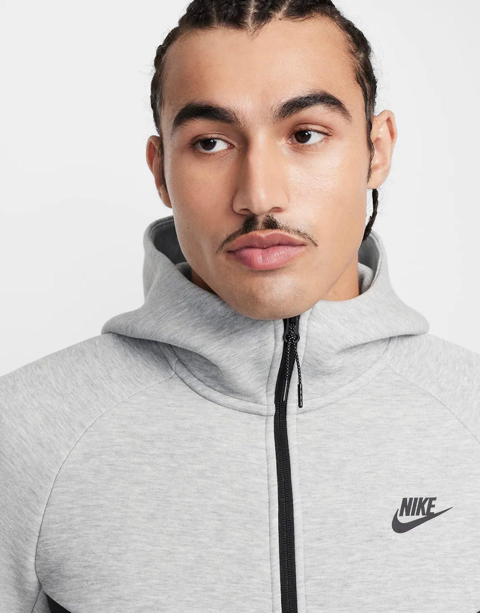 Grey Nike Tech Hoodie - JD Sports Singapore