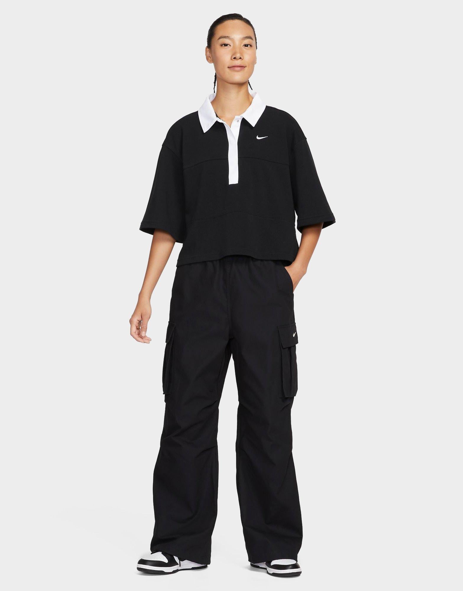 Oversized Woven Cargo Pants