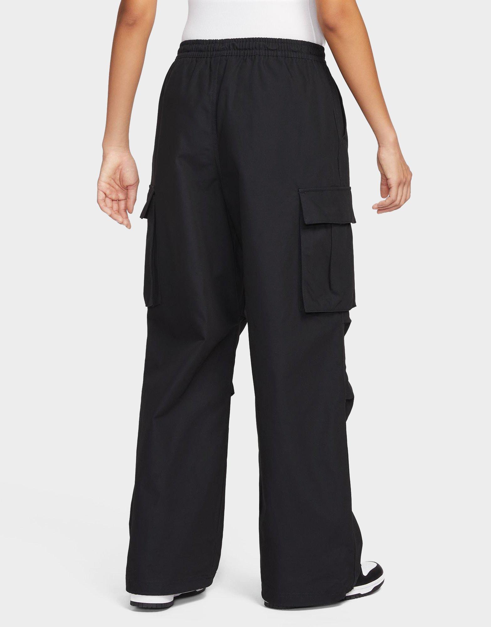 Black Nike Oversized Woven Cargo Pants - JD Sports Singapore