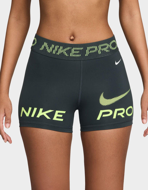 Pro Mid-Rise 3" Biker Shorts