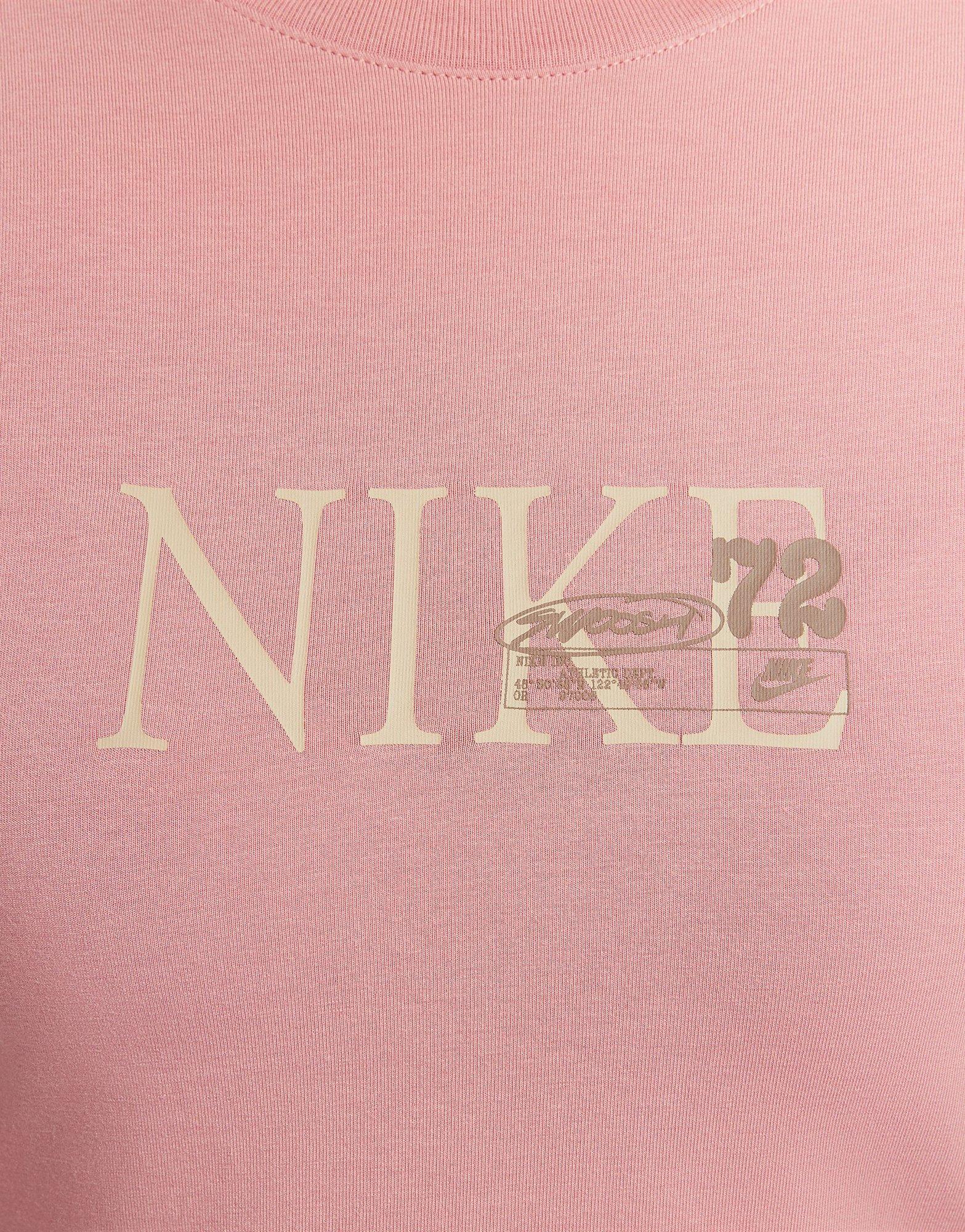 pink nike top jd