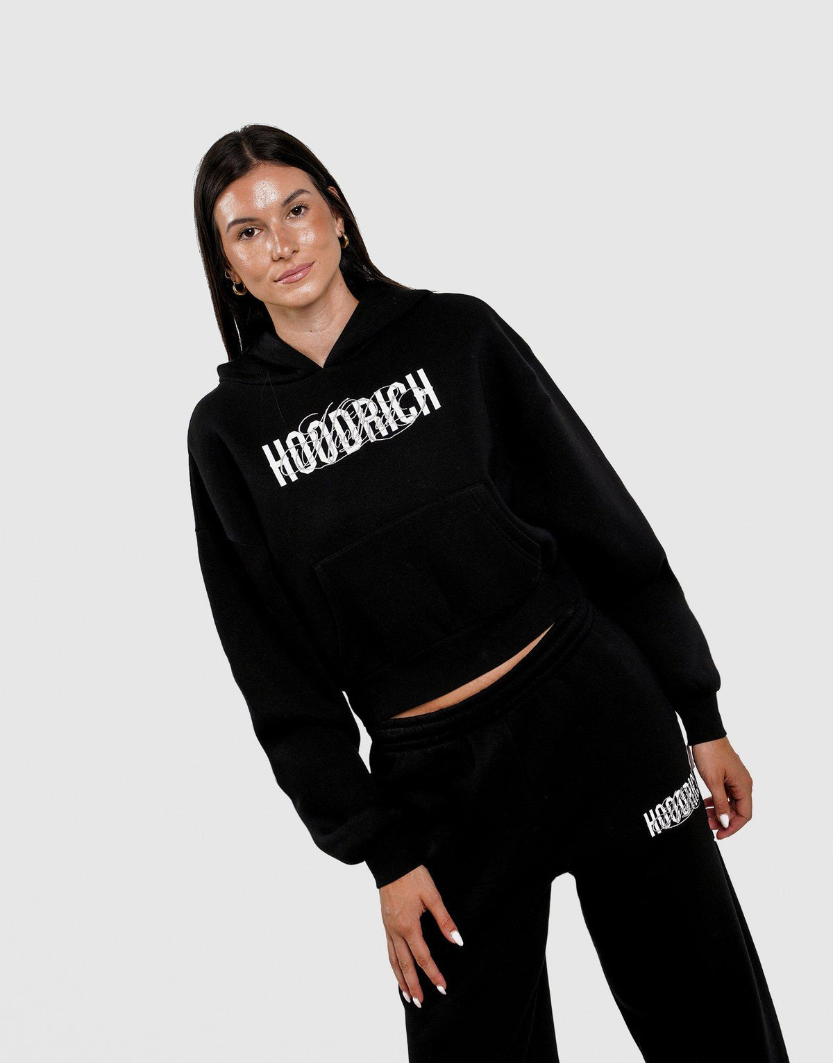 Mono Boxy Overhead Hoodie