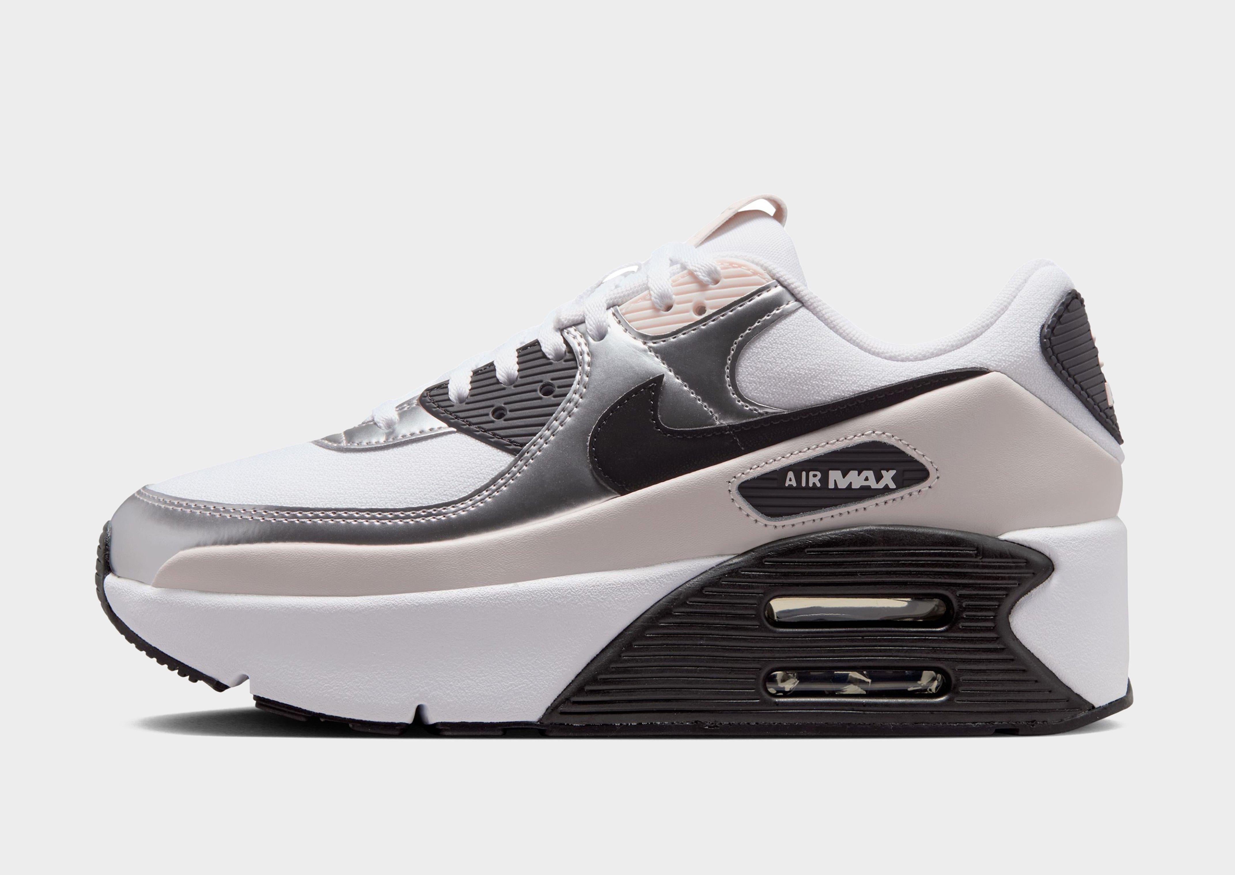HOT 90 Lv8 Nike Air Force Max Women White Nike Air Max 90 LV8