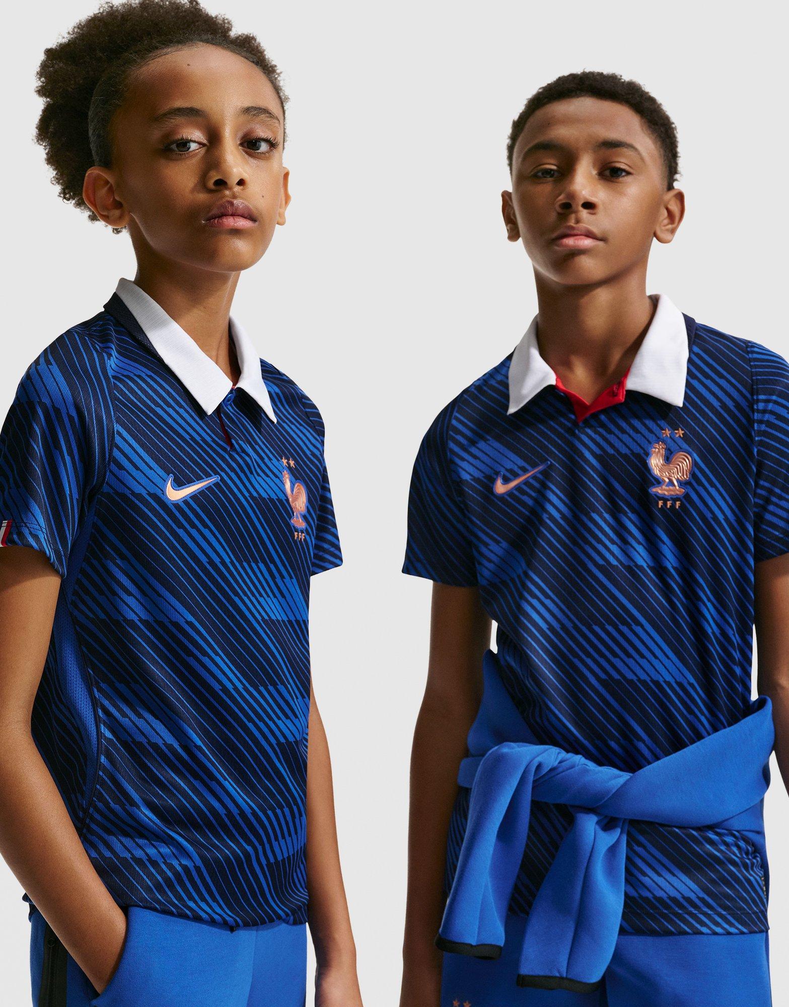 Multi Nike FFF 2026 Stadium Home Dri-FIT Soccer Replica Jersey