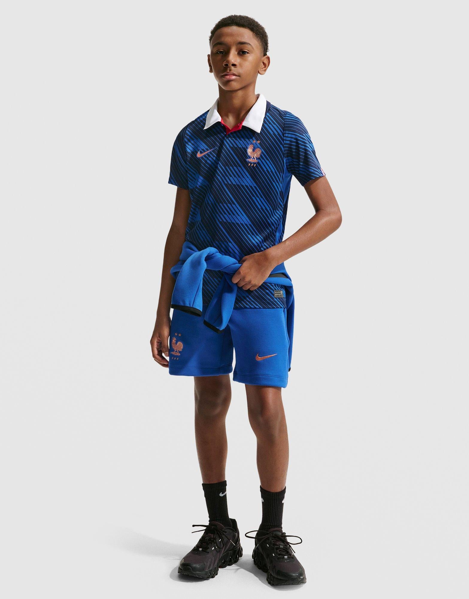 Multi Nike FFF 2026 Stadium Home Dri-FIT Soccer Replica Jersey
