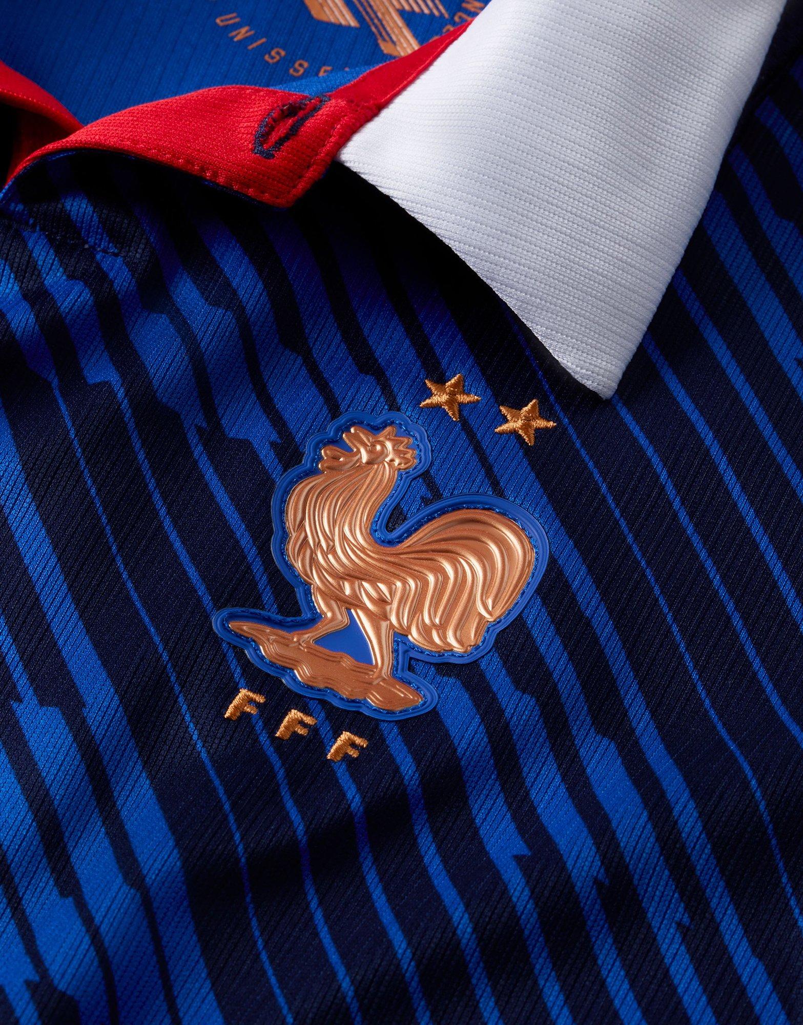 Multi Nike FFF 2026 Stadium Home Dri-FIT Soccer Replica Jersey