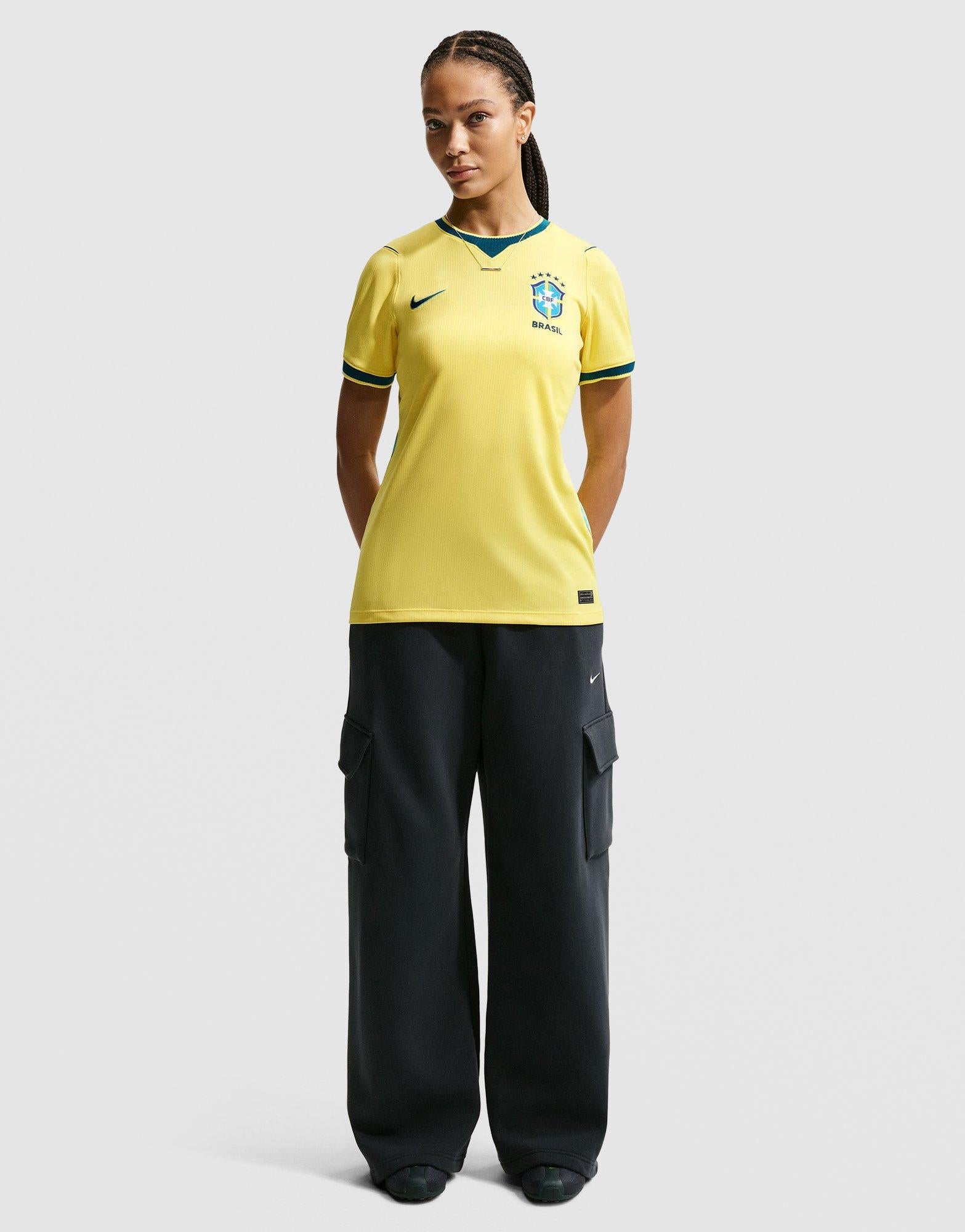 Brazil 2026 Stadium Home Dri-FIT Soccer Replica Jersey