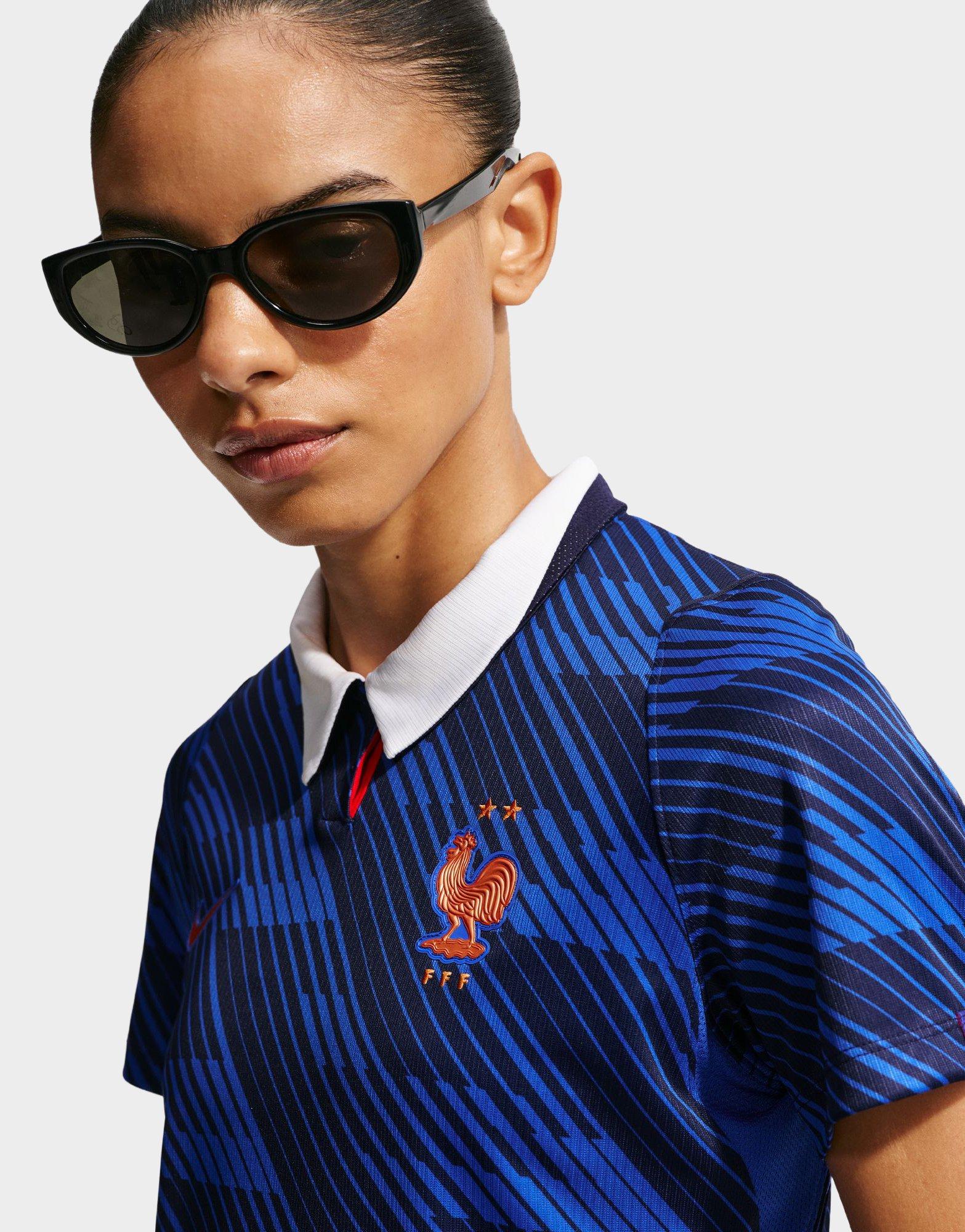 Blue Nike FFF 2026 Stadium Home Dri-FIT Soccer Replica Jersey - JD