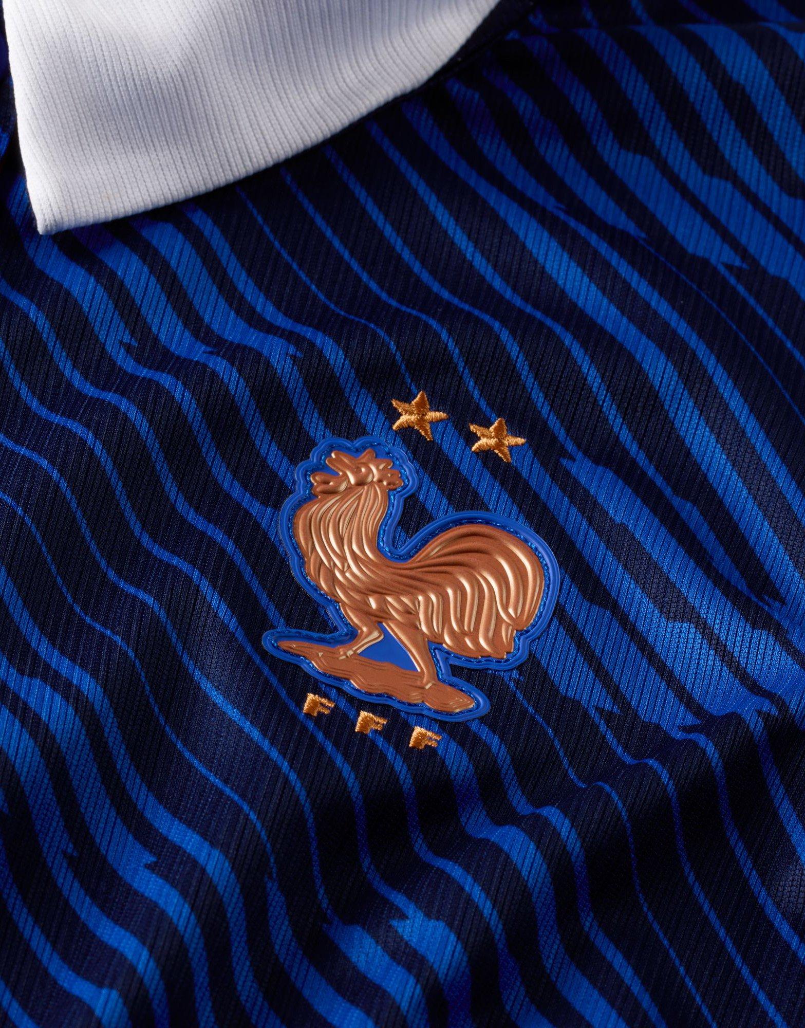 Blue Nike FFF 2026 Stadium Home Dri-FIT Soccer Replica Jersey - JD