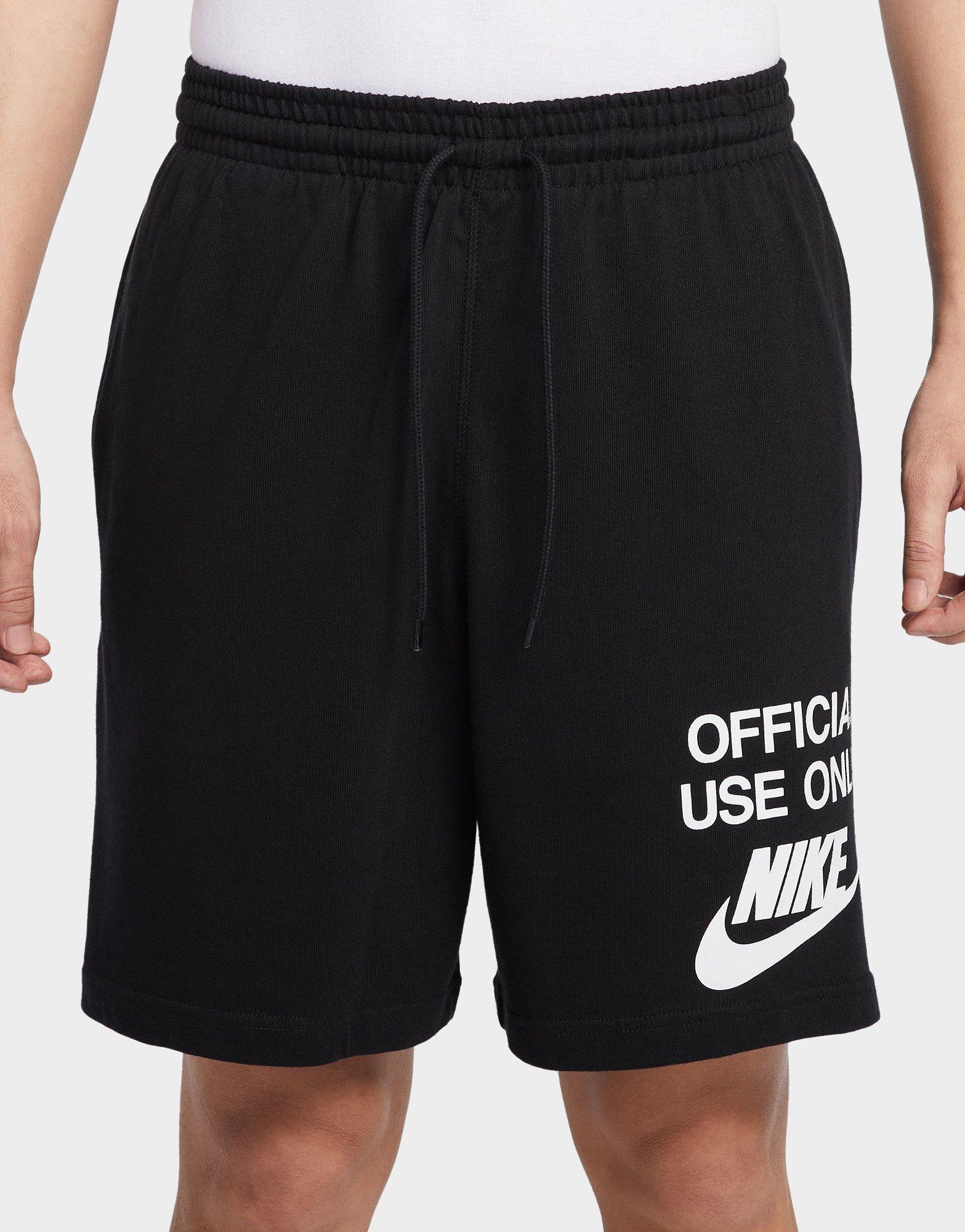 jd black nike shorts