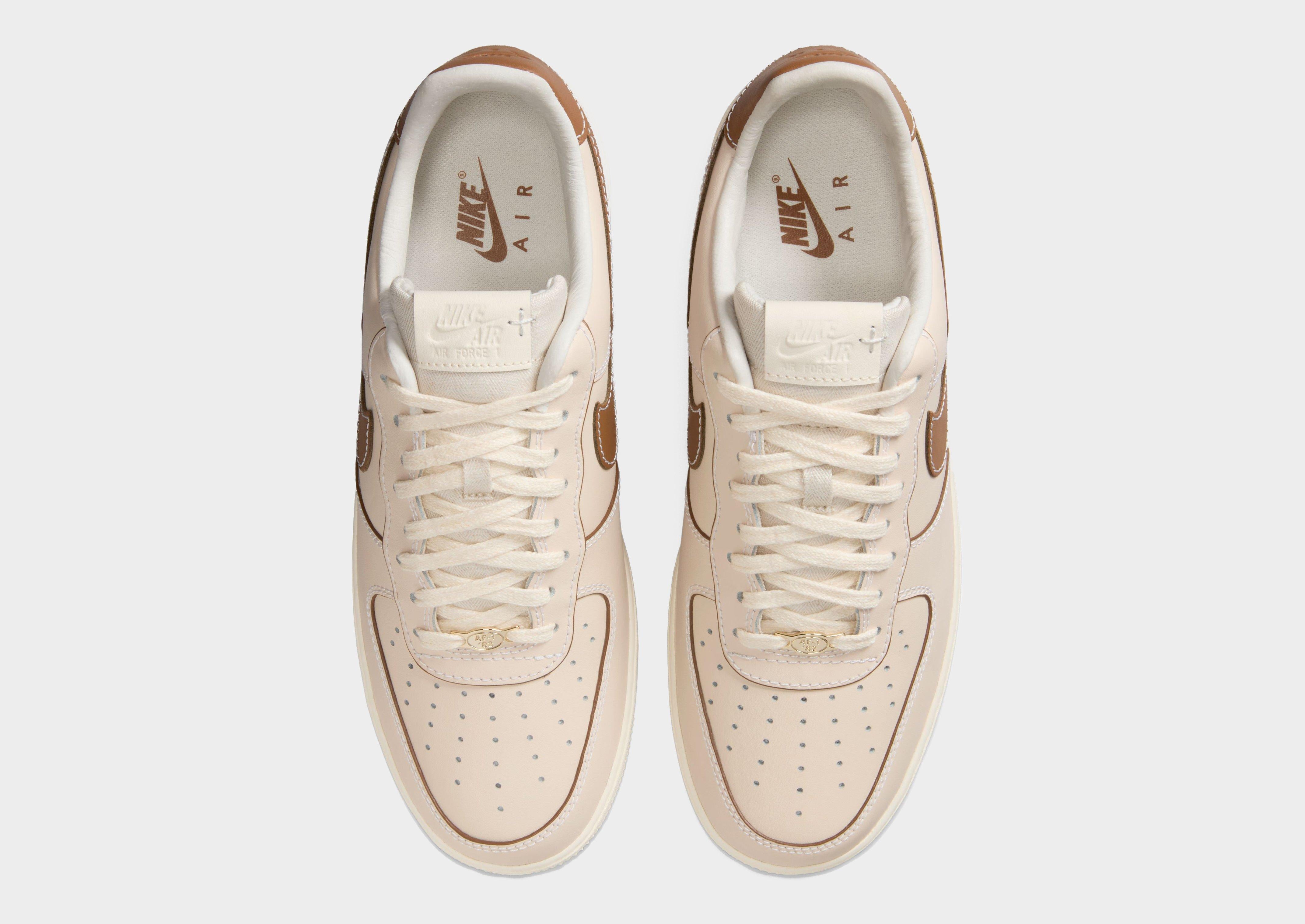 NIKE Air Force 1'07 ESS 24cm ベージュ NIKE WMNS AIR FORCE 1 07 ESS “MINI BEIGE SWOOSHES” ナイキ