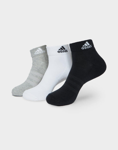 Cushioned Ankle Socks 3 Pairs