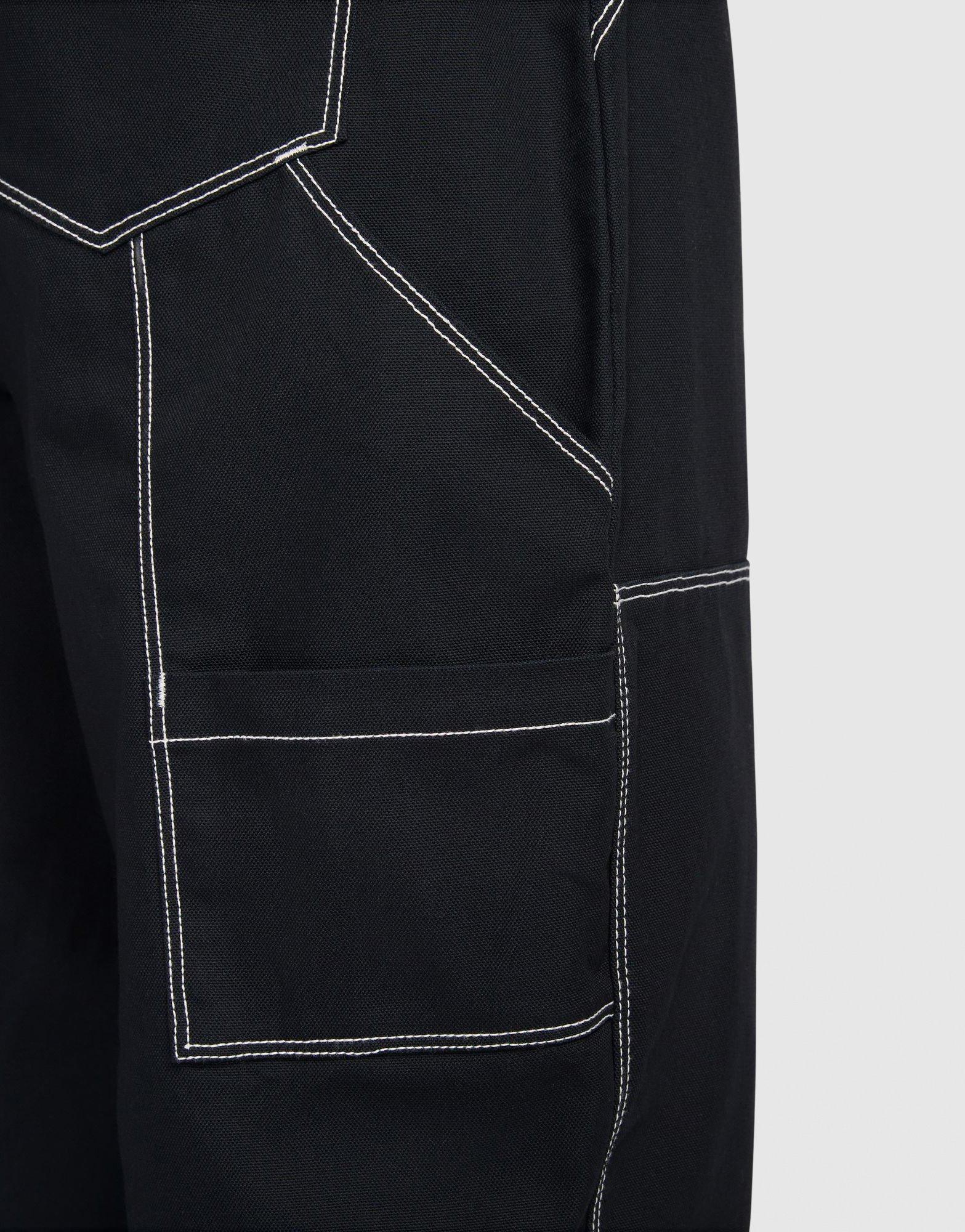 Black Nike Sportswear Loose Low-Rise Carpenter Trousers - JD