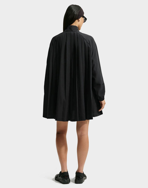 Sportswear Oversized Pleated Mini Dress