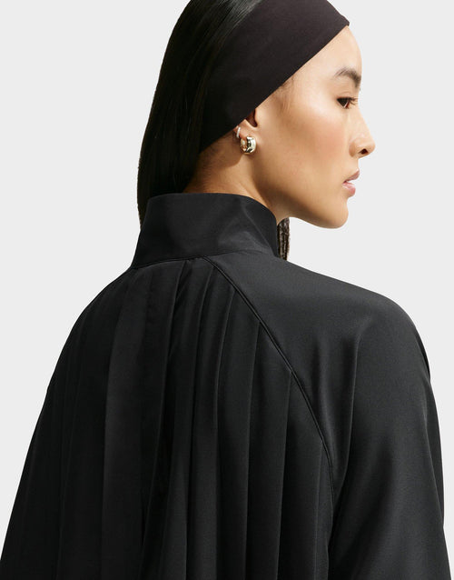 Sportswear Oversized Pleated Mini Dress