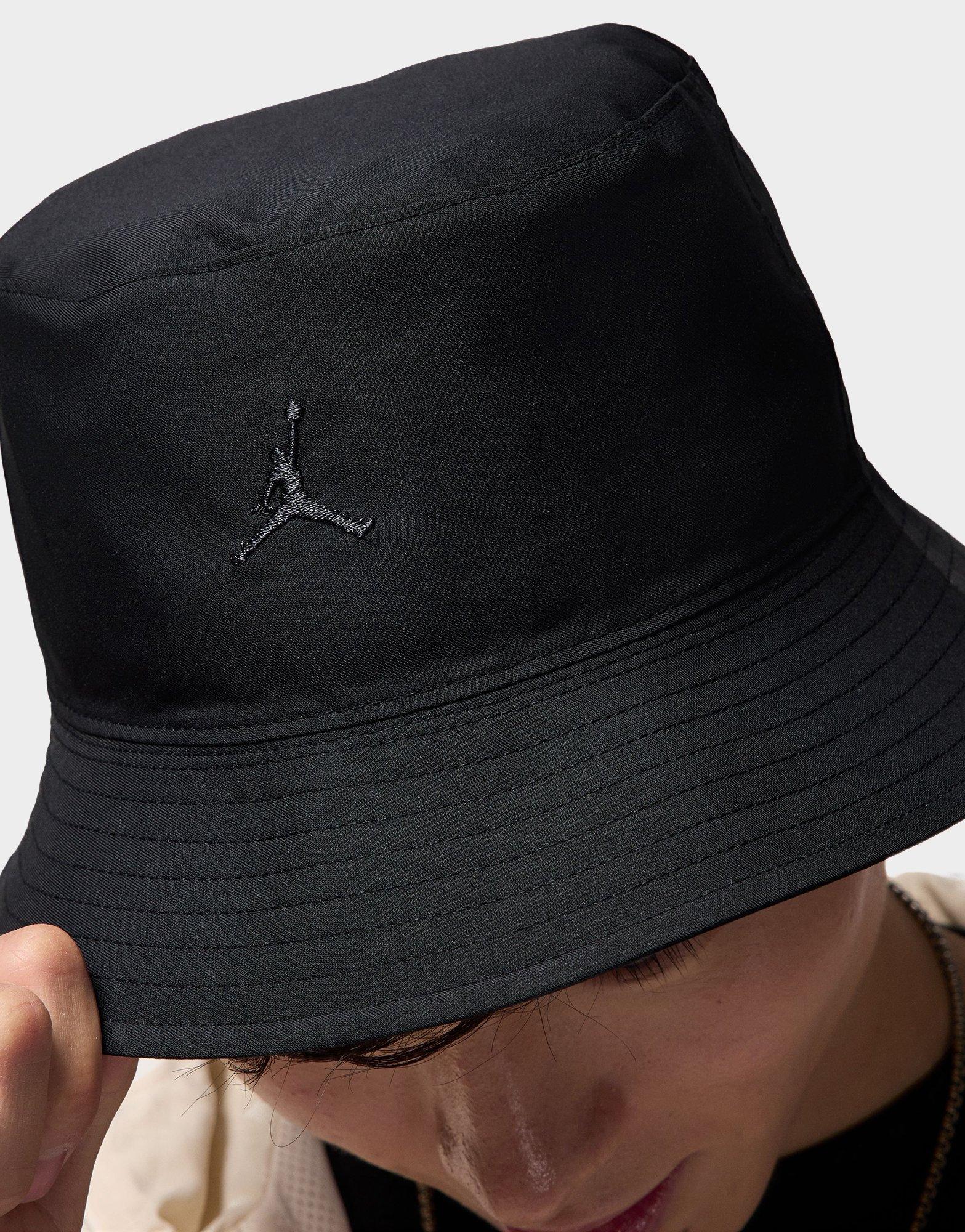 Black Jordan Apex Reversible Bucket Hat - JD Sports Singapore
