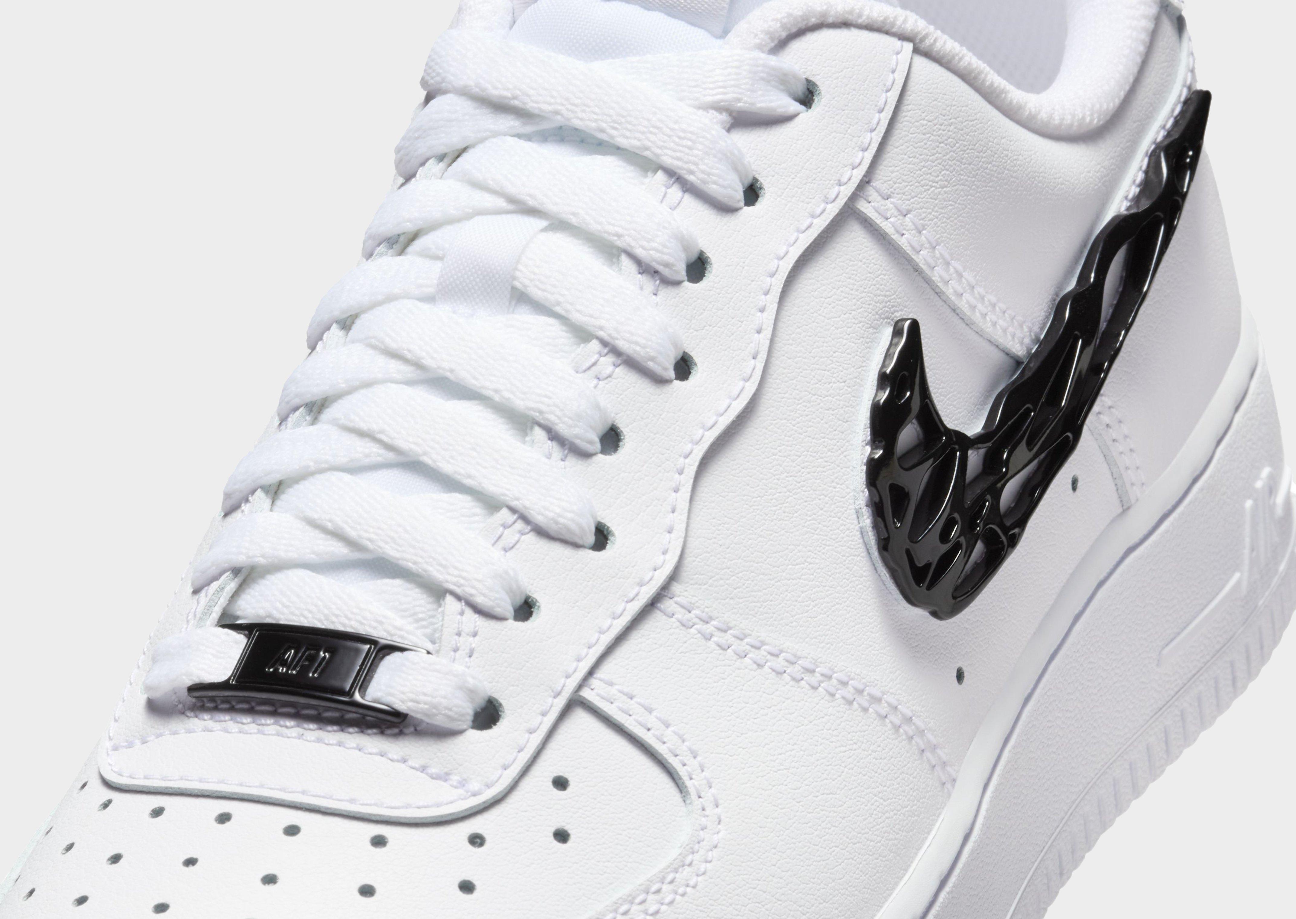 black and white women's air force 1