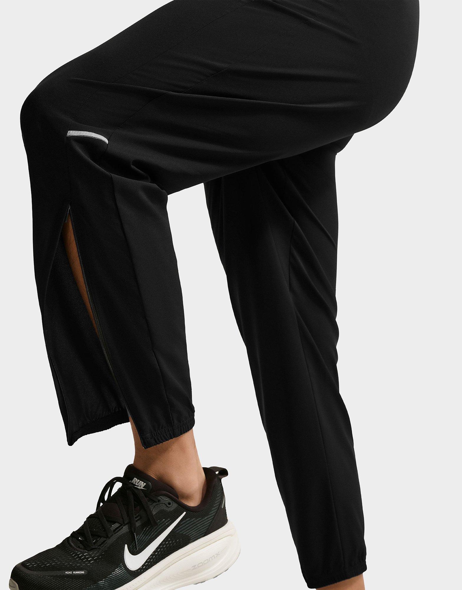 Black Nike Miler Dri-FIT Woven Running Pants - JD Sports Singapore