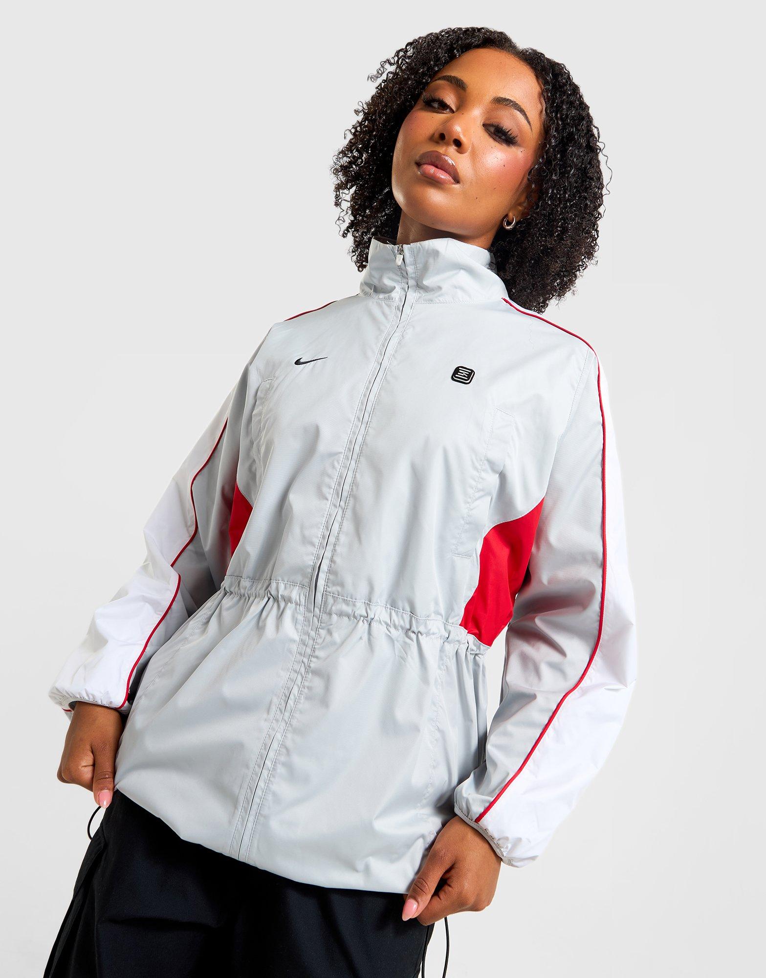 Grey Nike Shox Woven Jacket - JD Sports Singapore