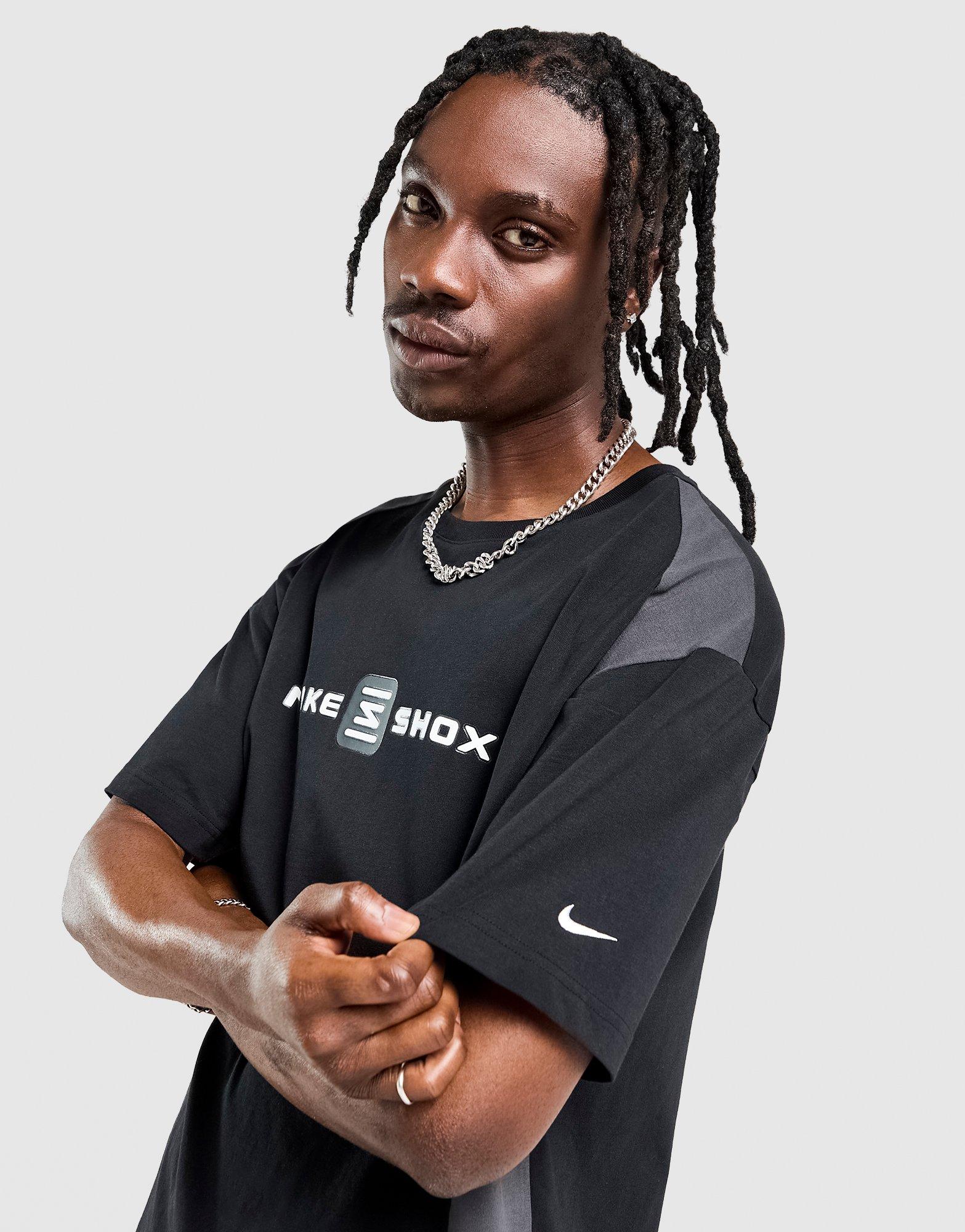 Black Nike Sportswear Shox T-Shirt - JD Sports Singapore