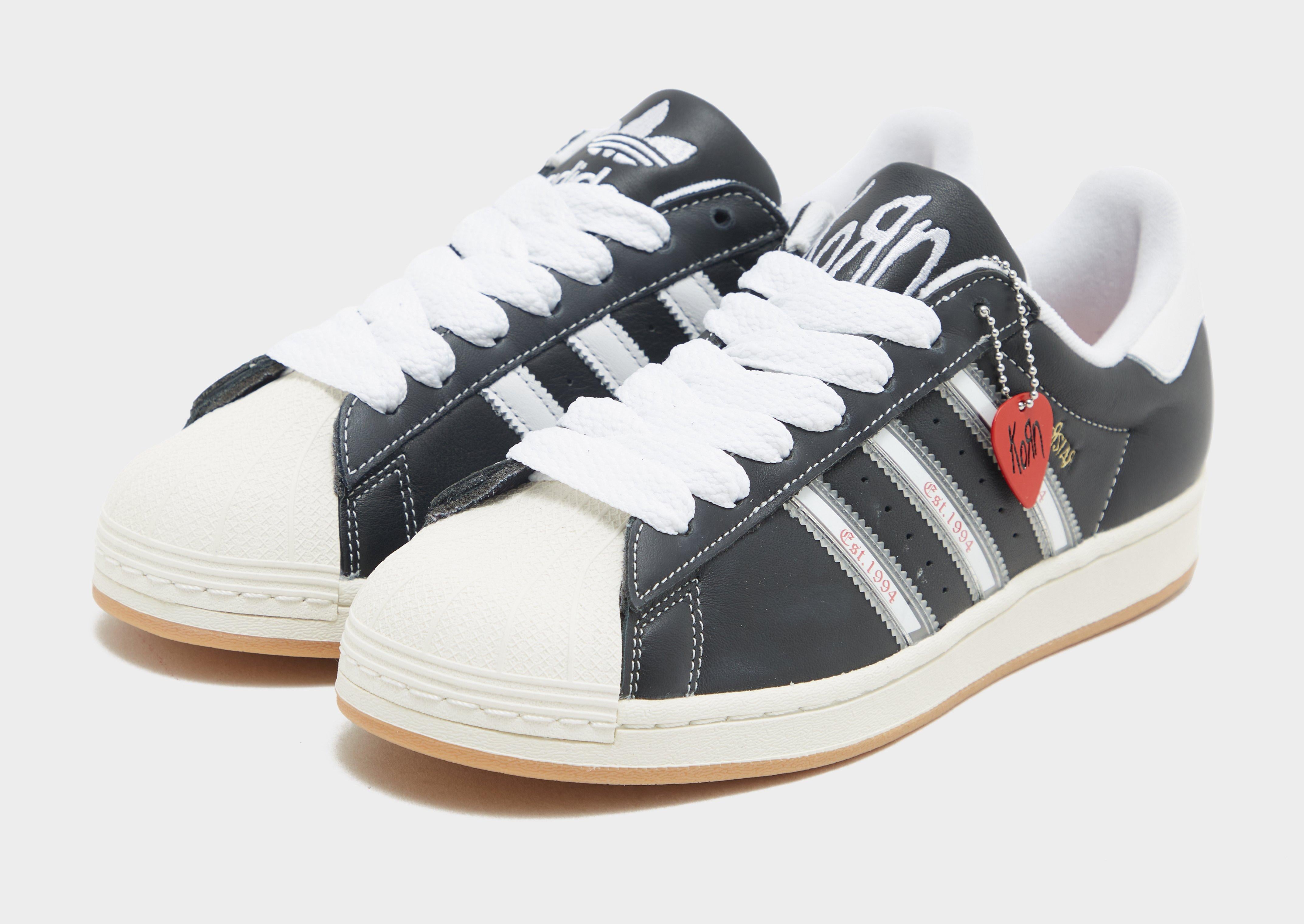 Black adidas Superstar Korn - JD Sports Singapore