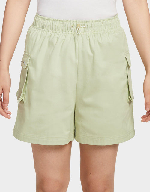 Woven High-Waisted Shorts