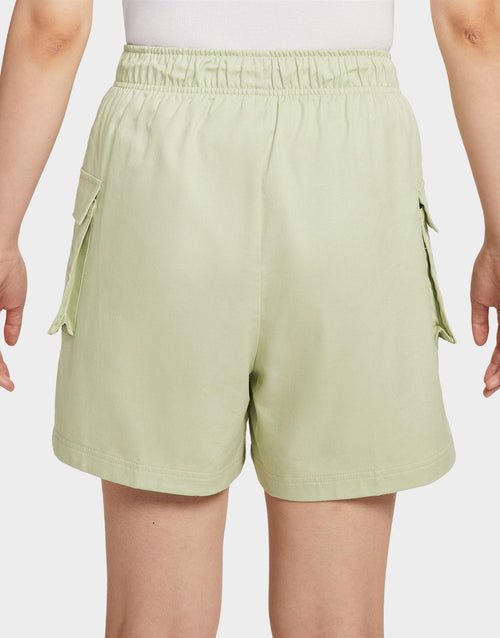 Woven High-Waisted Shorts
