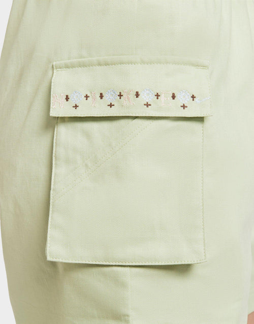 Woven High-Waisted Shorts